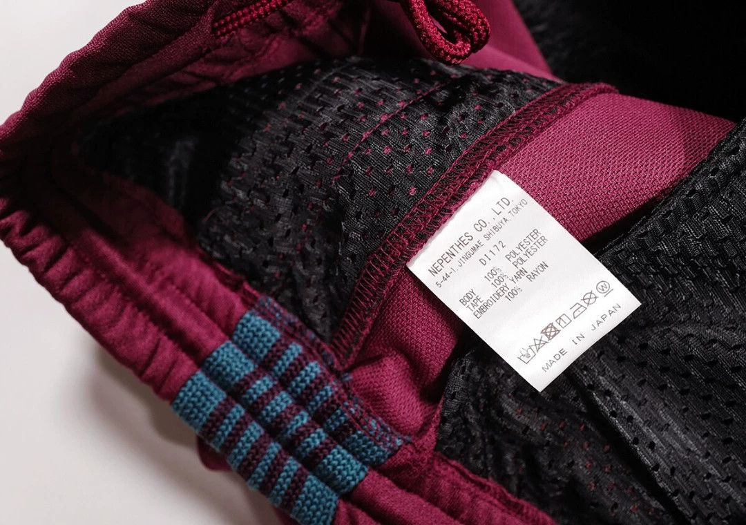 Needles Needles Track Pant in Burgundy with Embroidery Size US 32 / EU 48 - 5 Thumbnail