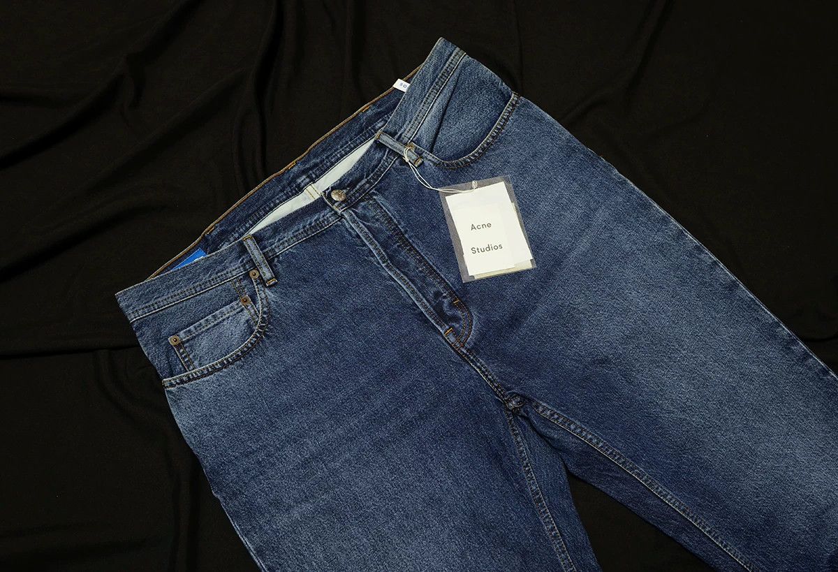 Acne Studios acne studios mid blue denim pants Size US 34 / EU 50 - 3 Thumbnail