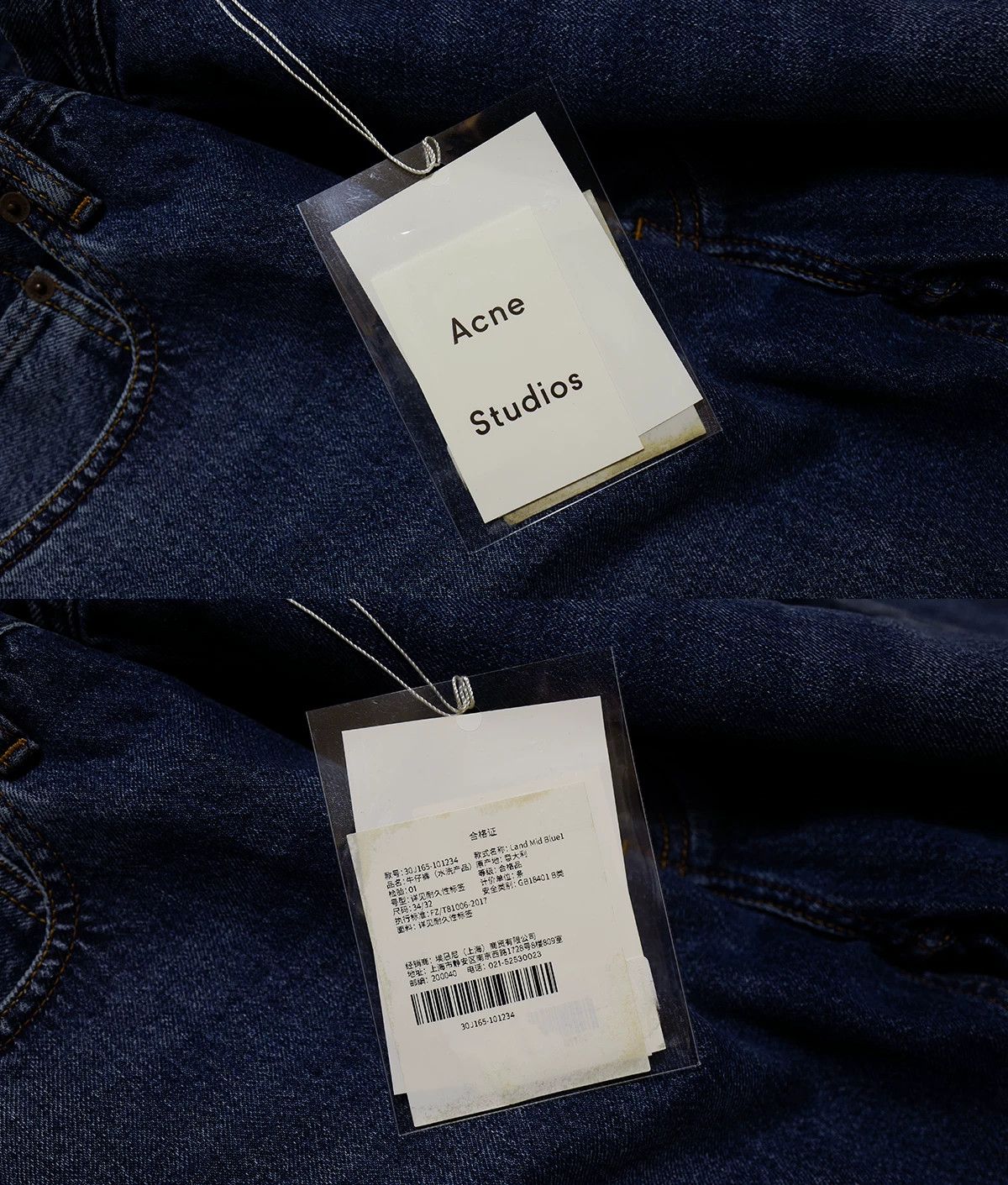 Acne Studios acne studios mid blue denim pants Size US 34 / EU 50 - 6 Thumbnail