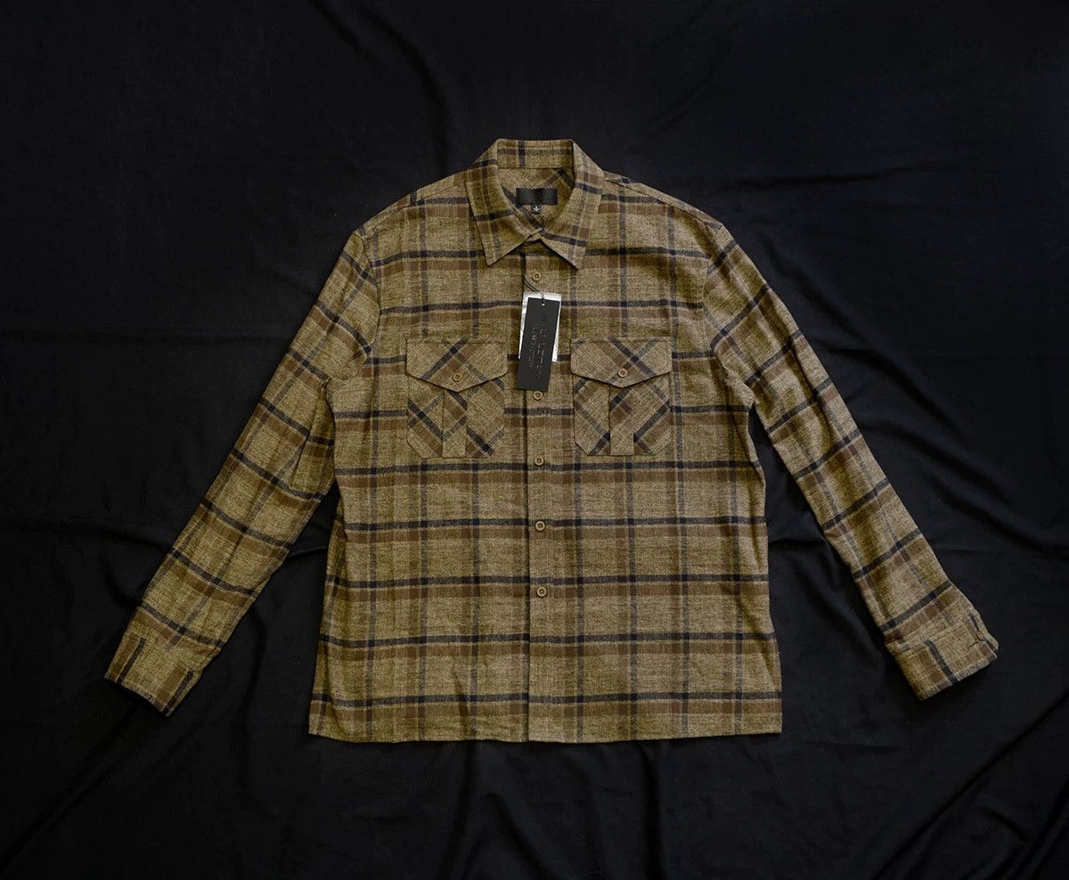 Nili Lotan checked cotton-flannel shirt by nili lotan Size US L / EU 52-54 / 3 - 2 Thumbnail