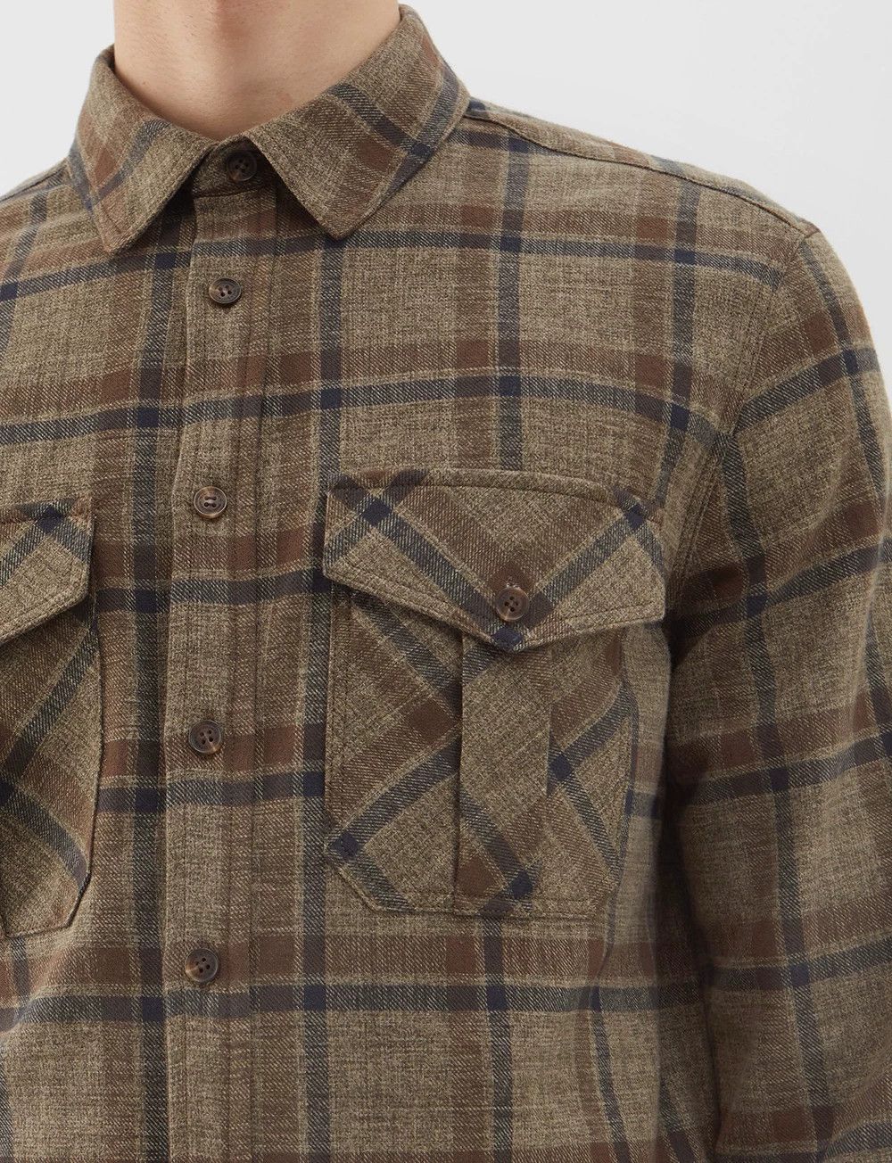 Nili Lotan checked cotton-flannel shirt by nili lotan Size US L / EU 52-54 / 3 - 9 Thumbnail