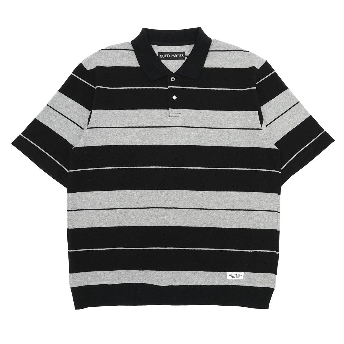 Wacko Maria wacko maria striped polo shirt s/s xl Size US XL / EU 56 / 4 - 2 Thumbnail