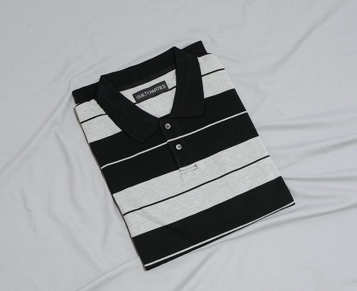 Wacko Maria wacko maria striped polo shirt s/s xl Size US XL / EU 56 / 4 - 4 Thumbnail