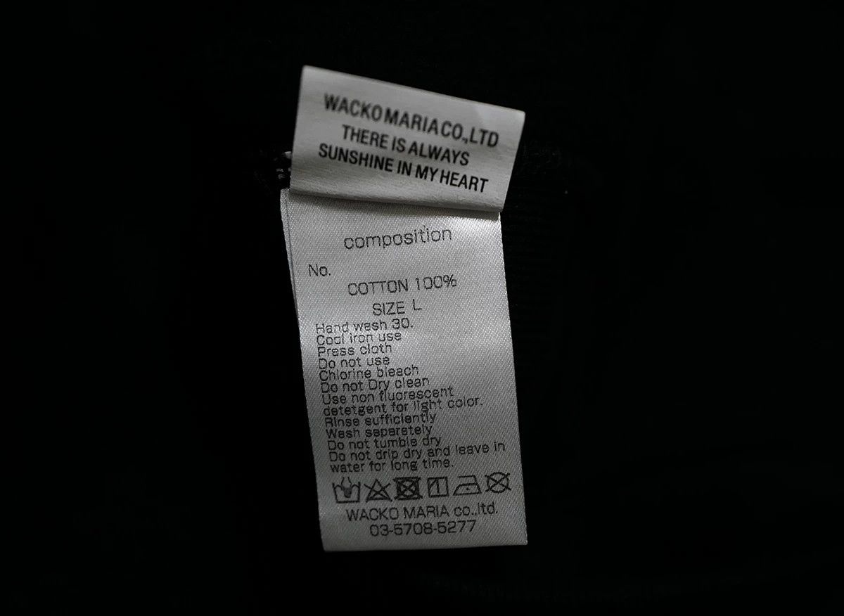 Wacko Maria wacko maria heavy weight pullover hoodie Size US L / EU 52-54 / 3 - 6 Thumbnail