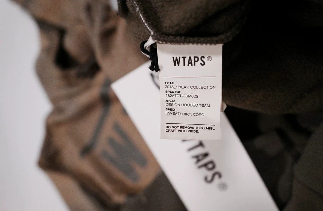 Wtaps wtaps hooded sweatshirt with tie-dye design Size US S / EU 44-46 / 1 - 4 Thumbnail