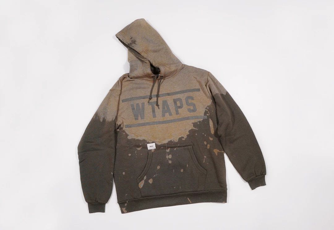 Wtaps wtaps hooded sweatshirt with tie-dye design Size US S / EU 44-46 / 1 - 2 Thumbnail