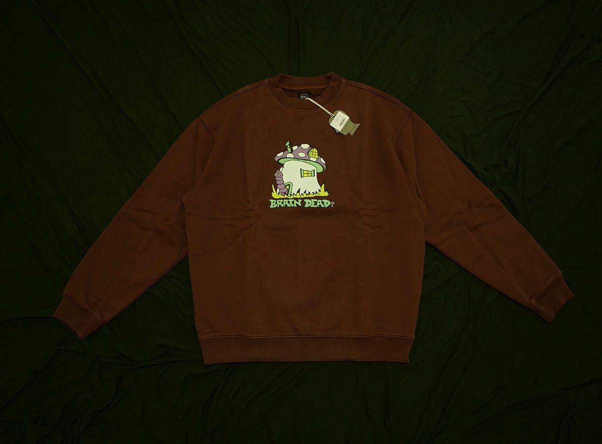 Brain Dead brain dead mushroom house crewneck sweatshirt Size US M / EU 48-50 / 2 - 4 Thumbnail