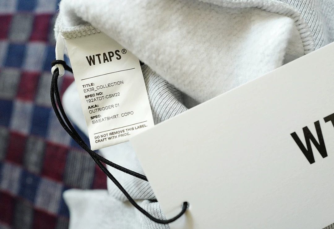 Wtaps wtaps outriggers half-zip sweatshirt hoodie Size US M / EU 48-50 / 2 - 4 Thumbnail