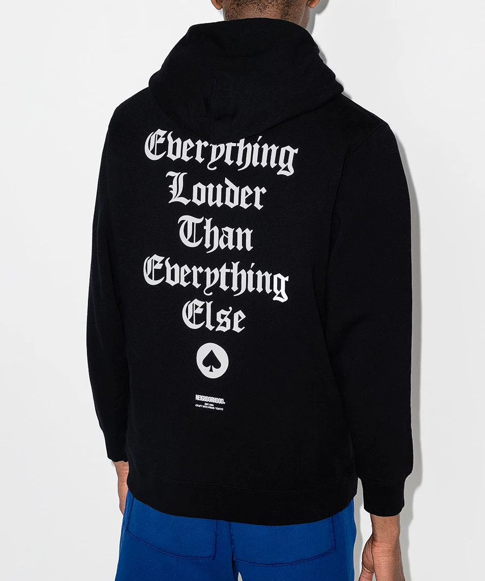 Neighborhood neighborhood x Motorhead black hooded sweatshirt Size US L / EU 52-54 / 3 - 7 Thumbnail