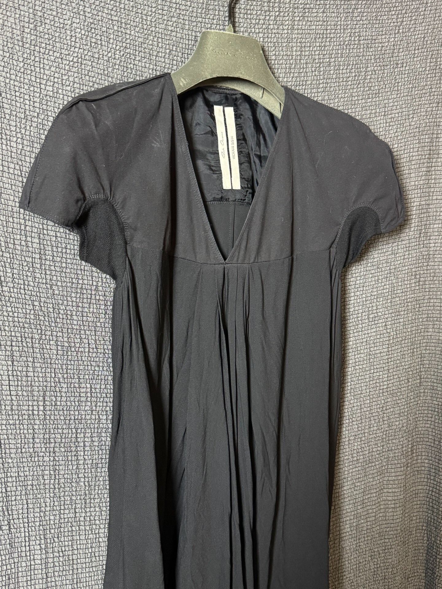 Rick Owens rick owens v-neck short dress Size M / US 6-8 / IT 42-44 - 3 Thumbnail