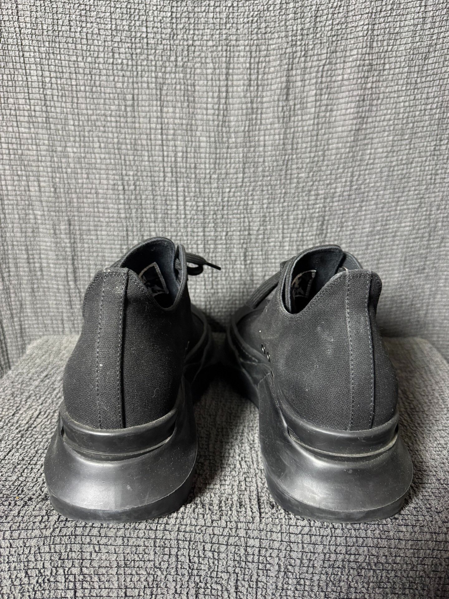 Rick Owens Rick Owens Black Tank Bottom Low Sneakers Size US 8 / EU 41 - 6 Thumbnail
