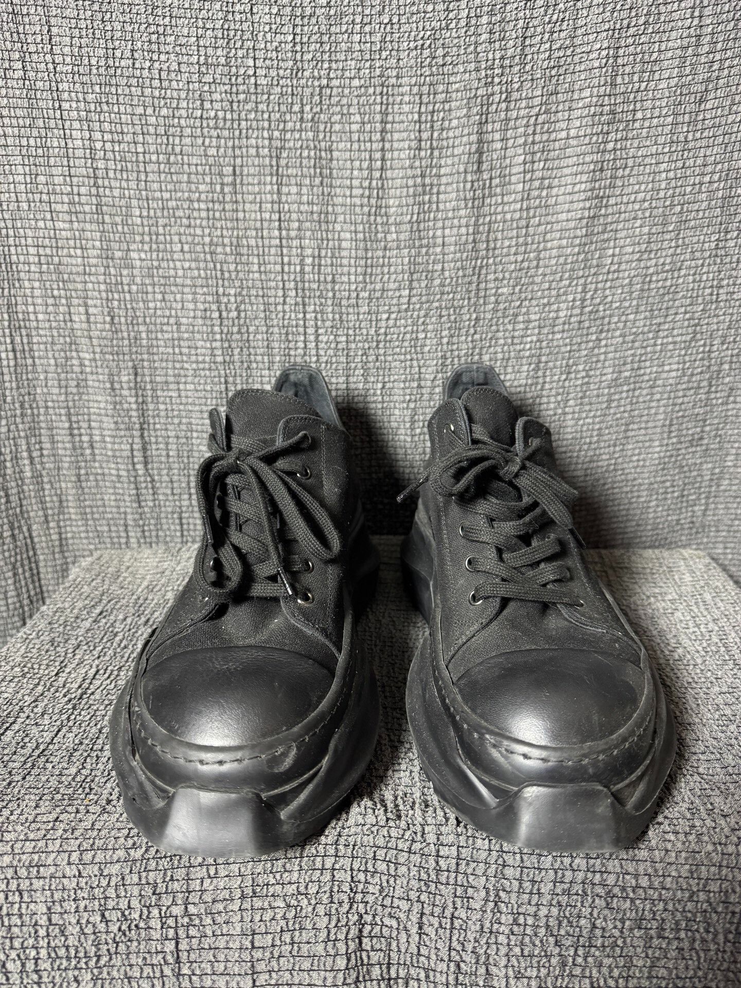 Rick Owens Rick Owens Black Tank Bottom Low Sneakers Size US 8 / EU 41 - 5 Thumbnail
