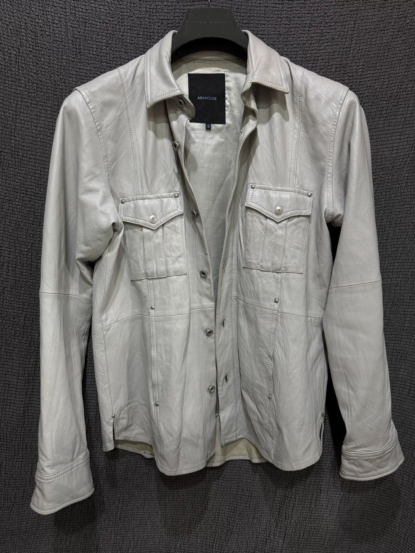 ABAHOUSE abhouse leather shirt in julius style Size US M / EU 48-50 / 2 - 2 Thumbnail