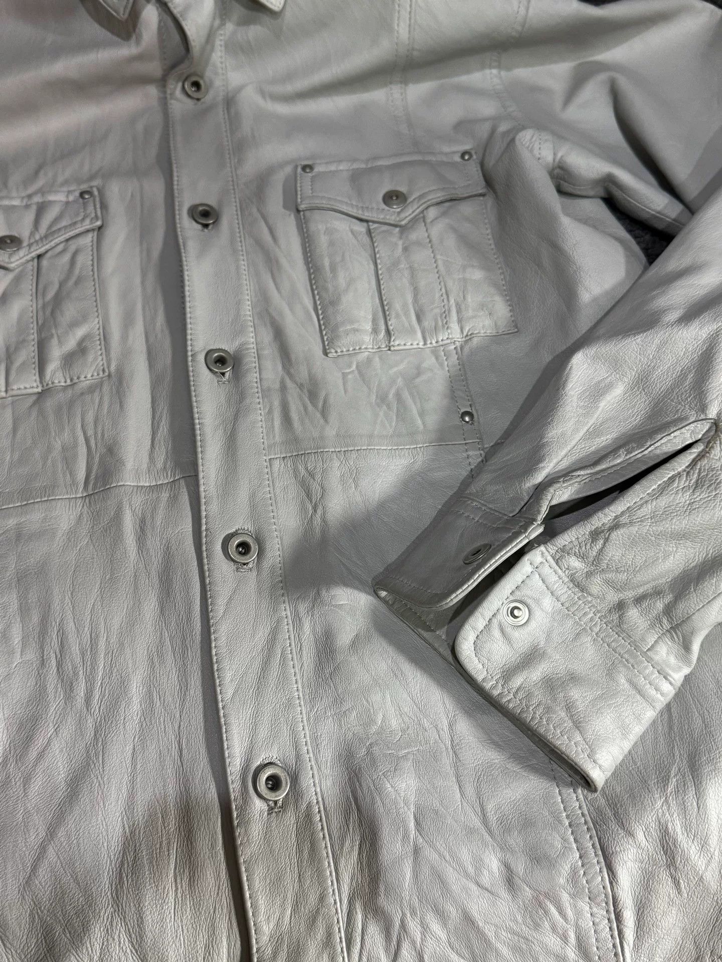 ABAHOUSE abhouse leather shirt in julius style Size US M / EU 48-50 / 2 - 3 Thumbnail