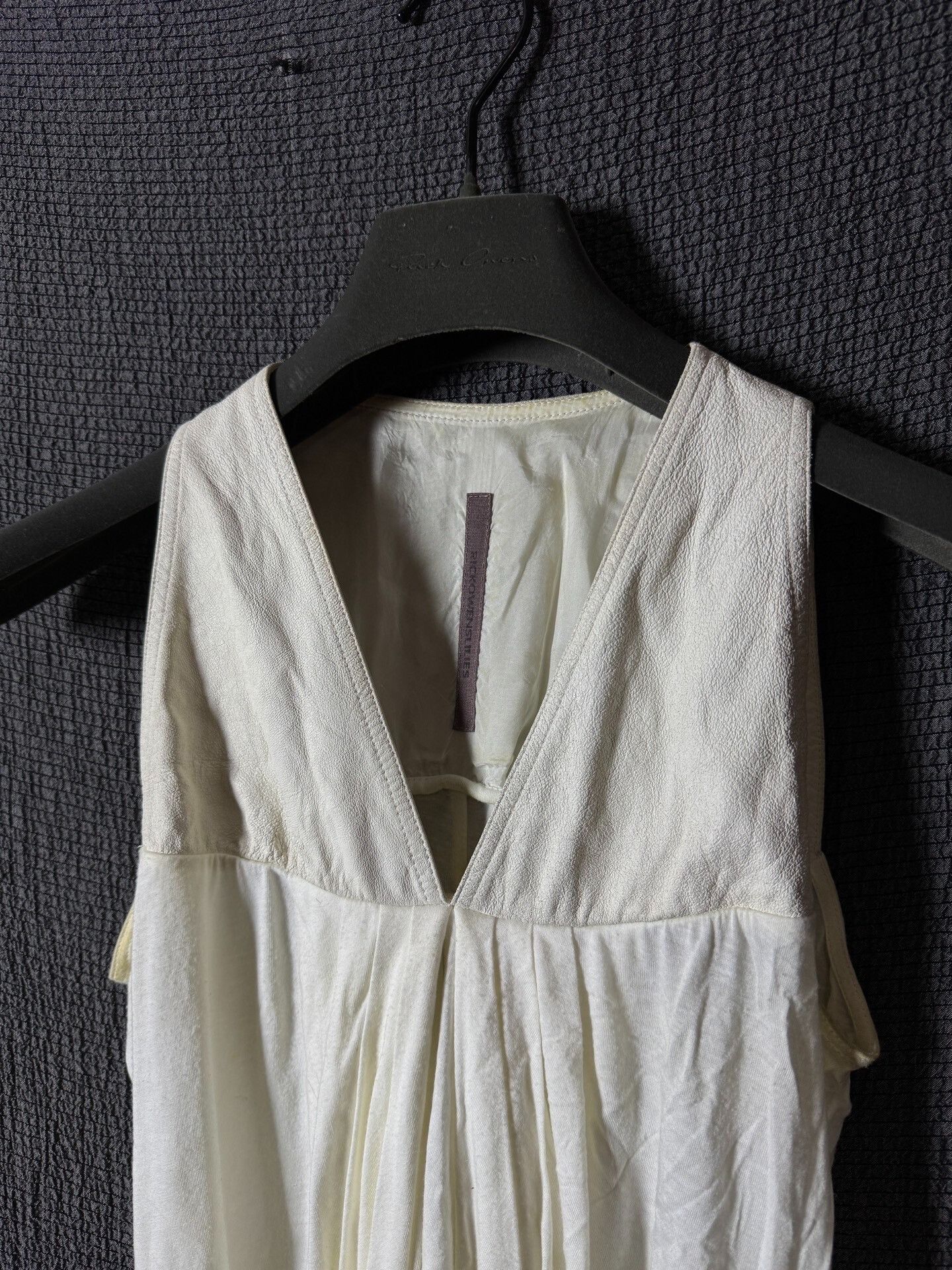 Rick Owens Lilies Rick Owens Leather Panel Evening Dress Size M / US 6-8 / IT 42-44 - 5 Thumbnail