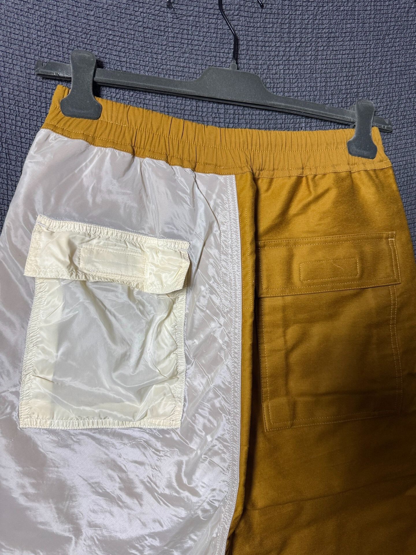 Rick Owens rick owens deconstructed shorts with yellow accents Size US 26 / EU 42 - 3 Thumbnail