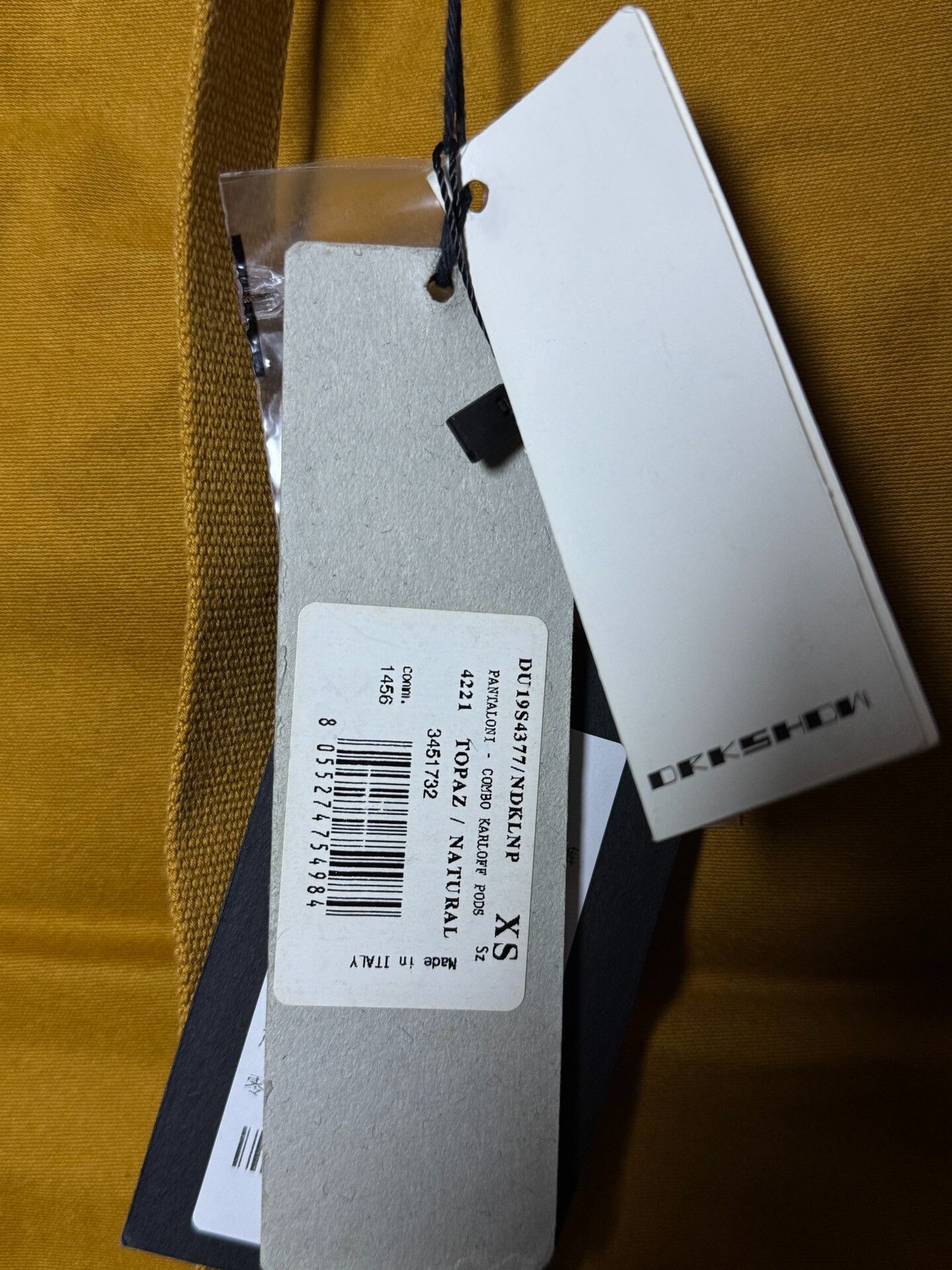 Rick Owens rick owens deconstructed shorts with yellow accents Size US 26 / EU 42 - 8 Thumbnail