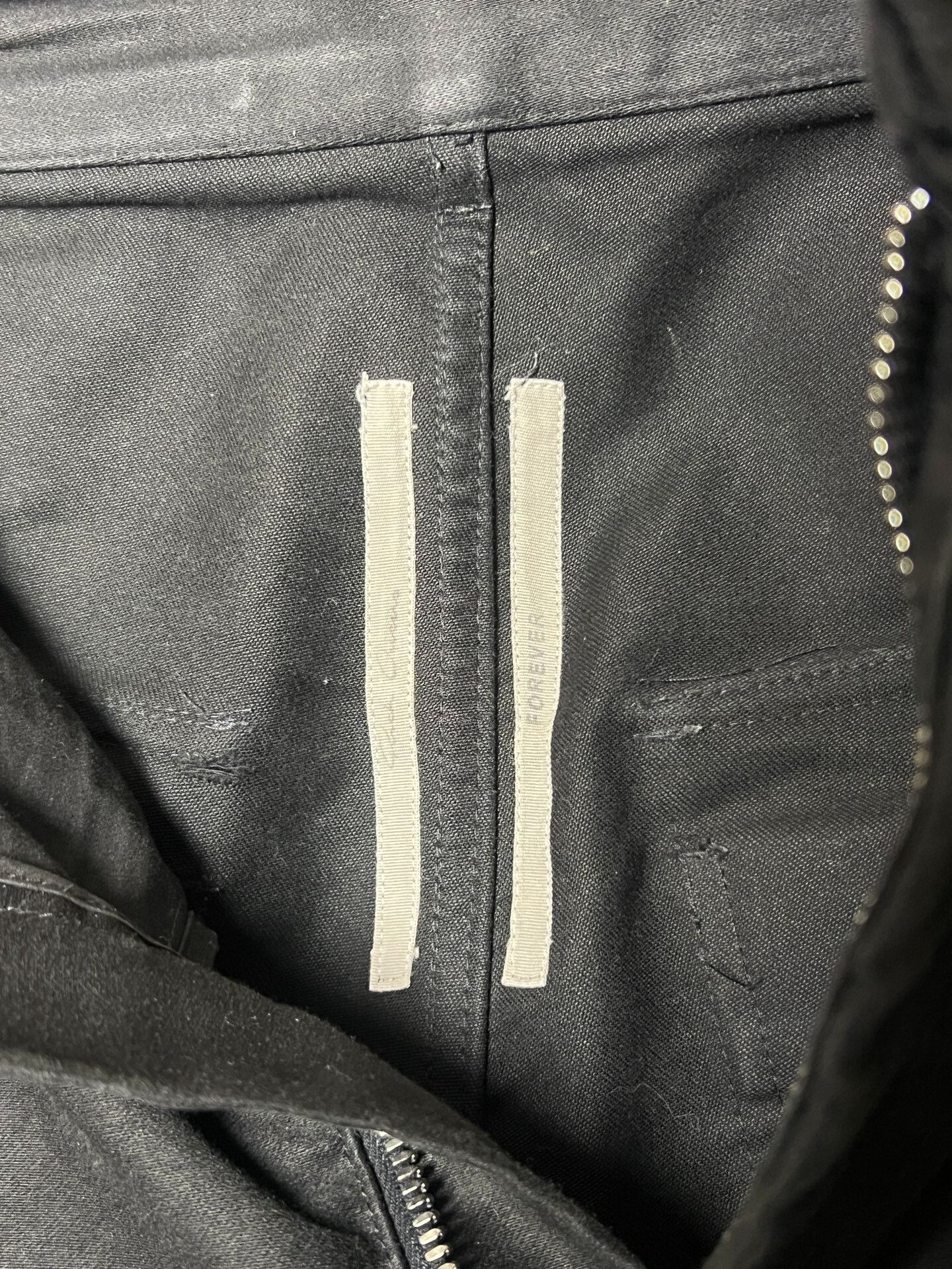 Rick Owens Rick Owens Black Cargo Pants Size US 31 - 6 Thumbnail