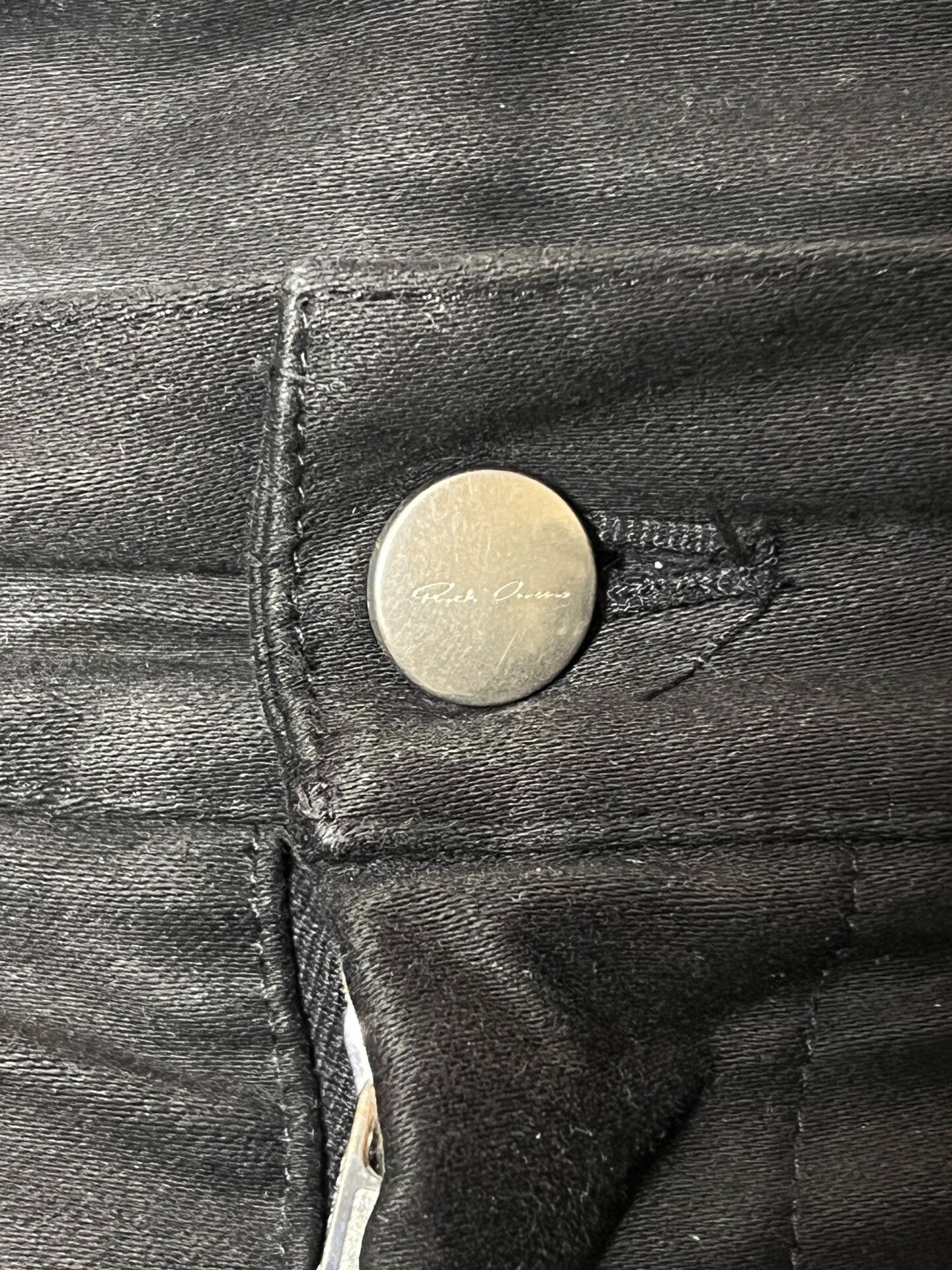 Rick Owens Rick Owens Black Cargo Pants Size US 31 - 5 Thumbnail