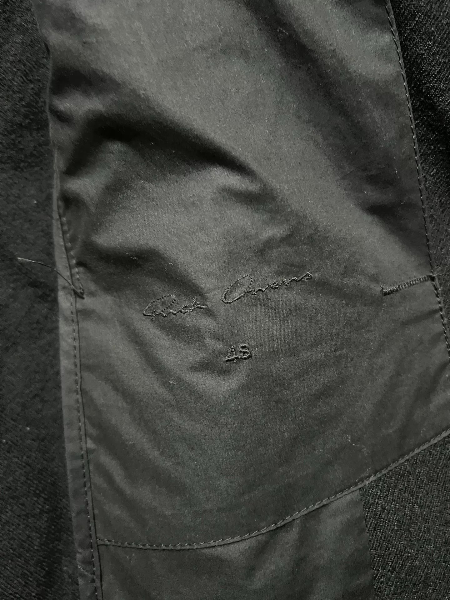 Rick Owens rick owens classic wool blazer jacket Size US L / EU 52-54 / 3 - 7 Thumbnail