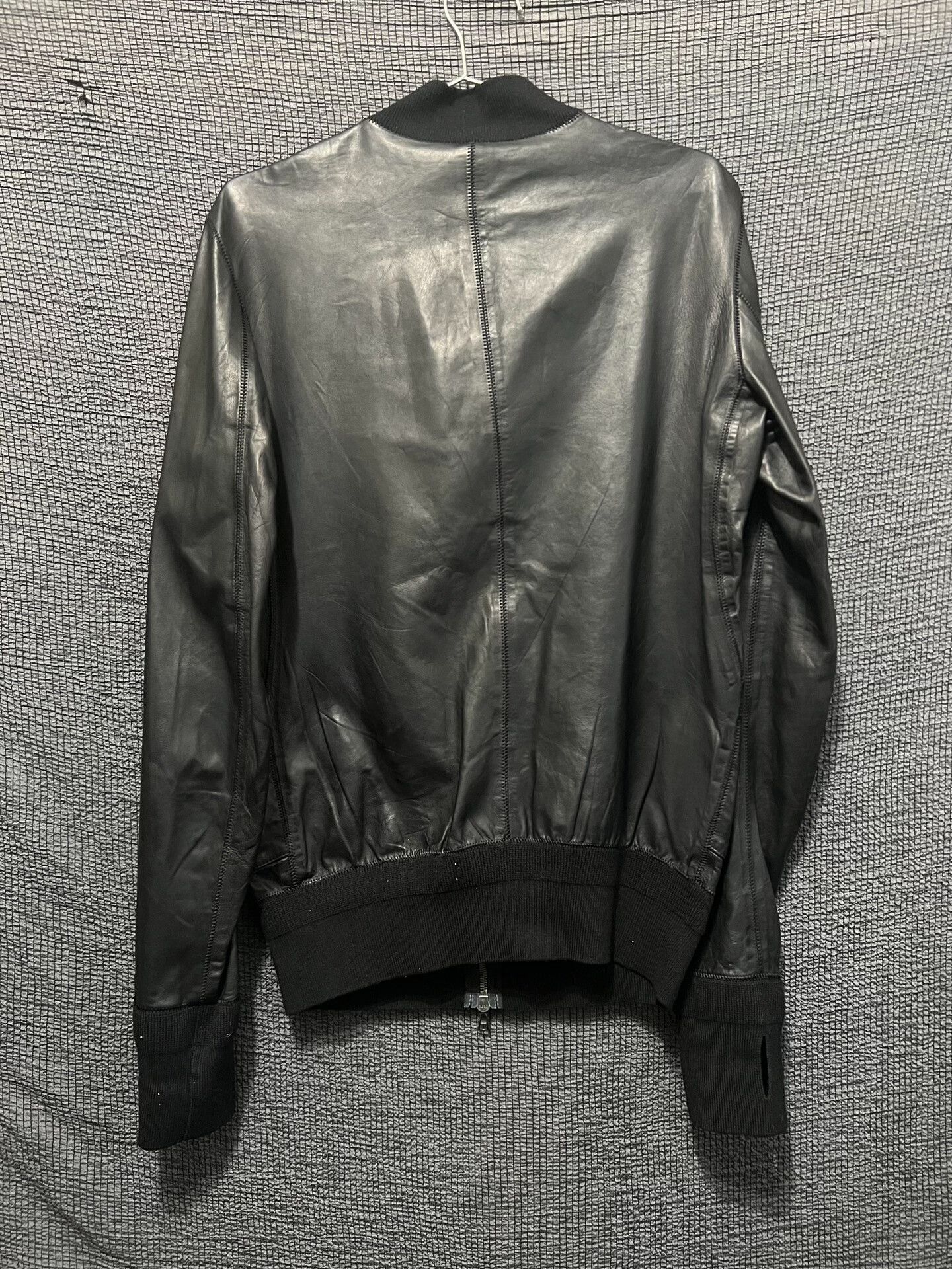Isaac Sellam Experience isaac sellam bomber leather jacket in black Size US S / EU 44-46 / 1 - 2 Thumbnail