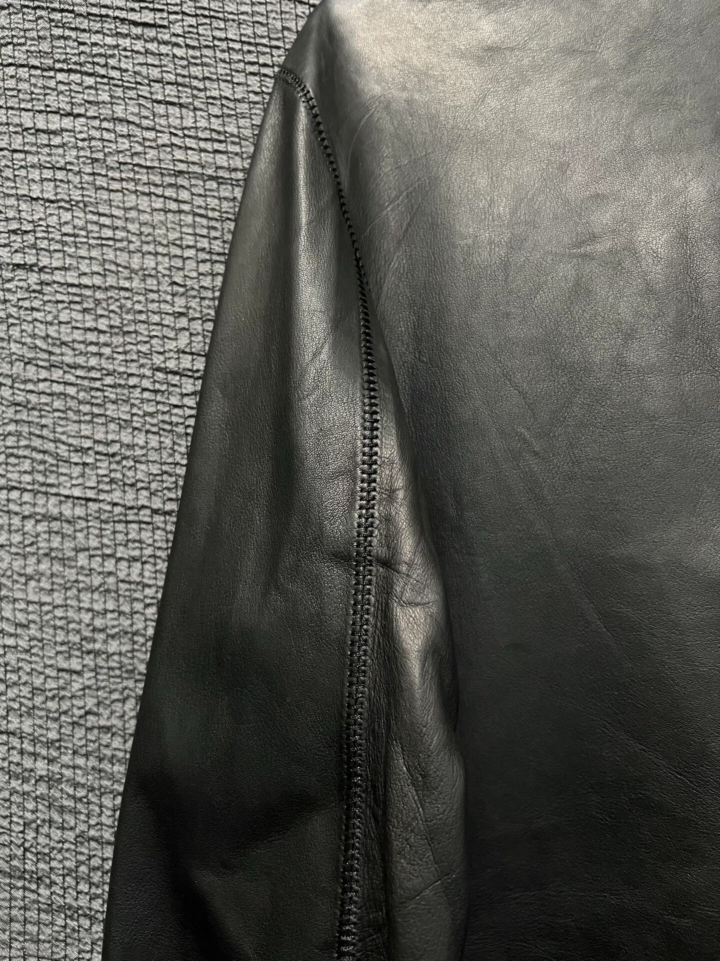 Isaac Sellam Experience isaac sellam bomber leather jacket in black Size US S / EU 44-46 / 1 - 4 Thumbnail