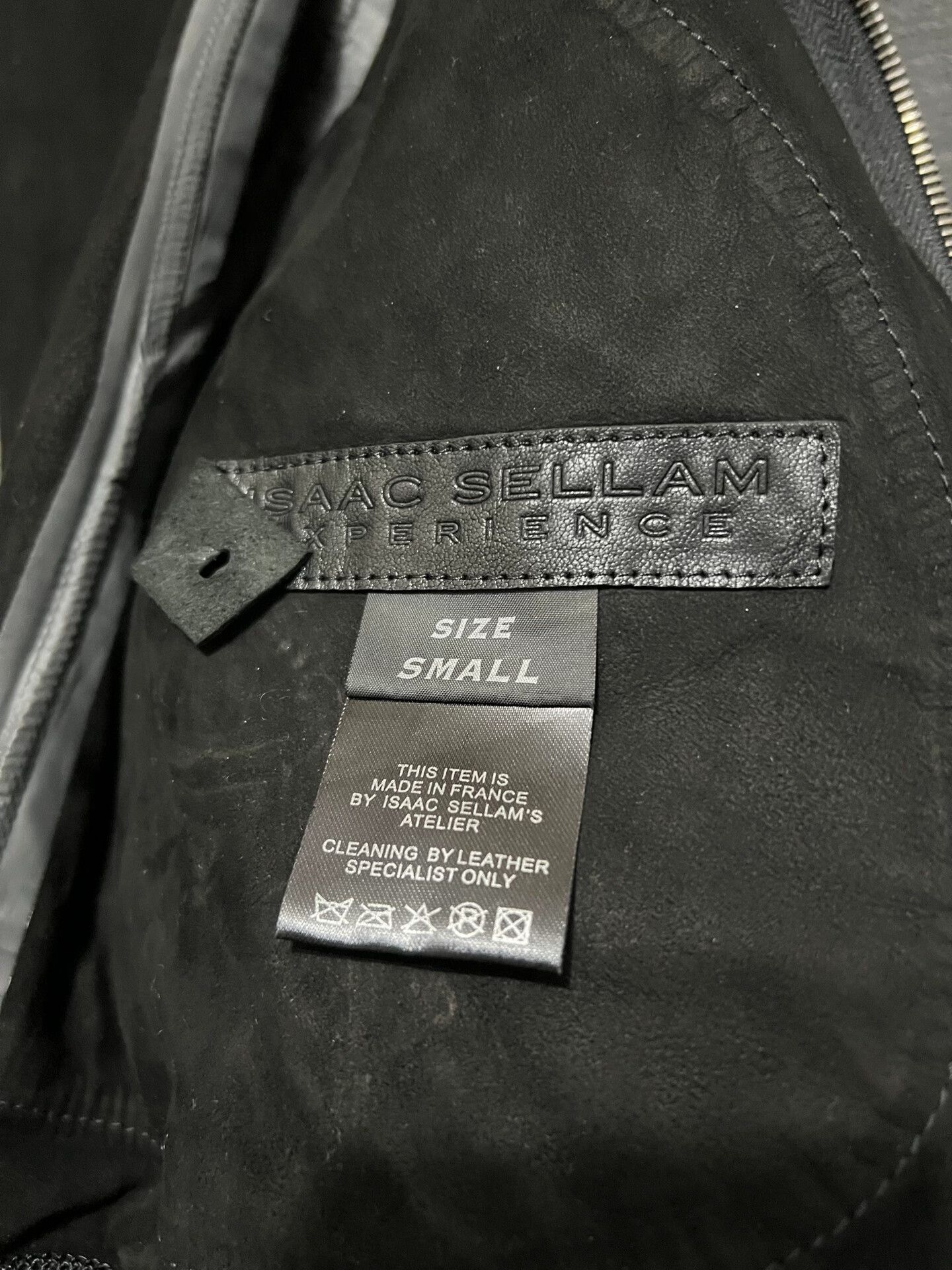Isaac Sellam Experience isaac sellam bomber leather jacket in black Size US S / EU 44-46 / 1 - 6 Thumbnail