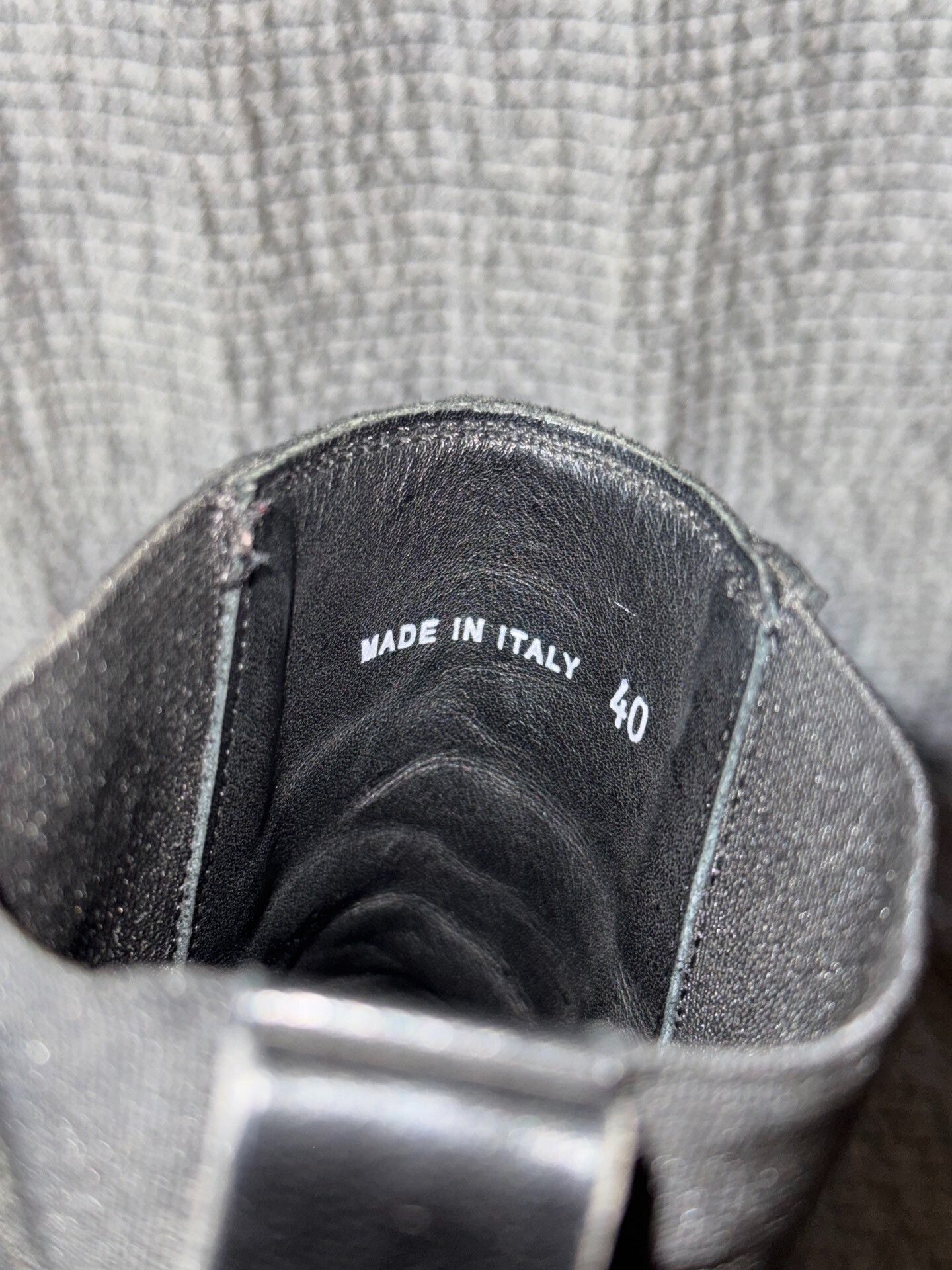 Rick Owens rick owens black leather chelsea boots Size US 7.5 / EU 40-41 - 7 Thumbnail