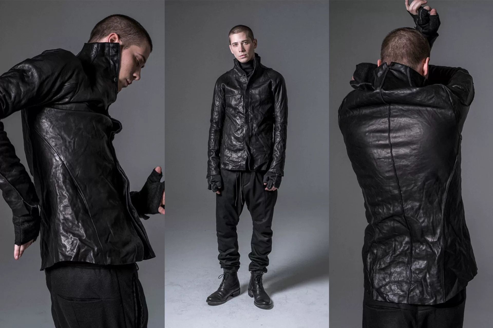D.Hygen d hygen leather jacket with distinctive style Size US M / EU 48-50 / 2 - 2 Thumbnail