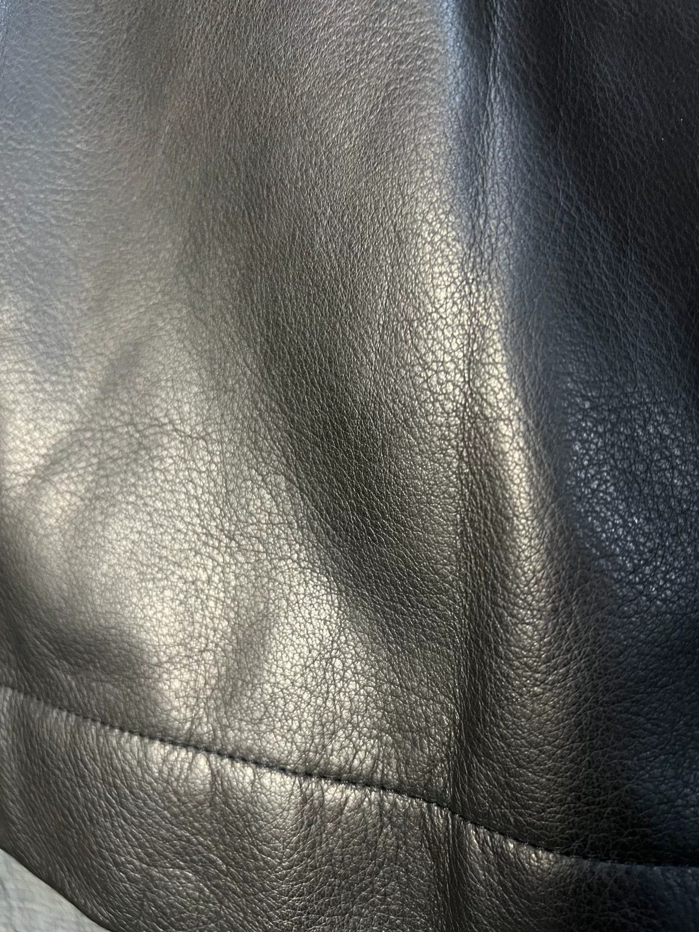 Rick Owens rick owens black leather cropped jacket Size US L / EU 52-54 / 3 - 4 Thumbnail