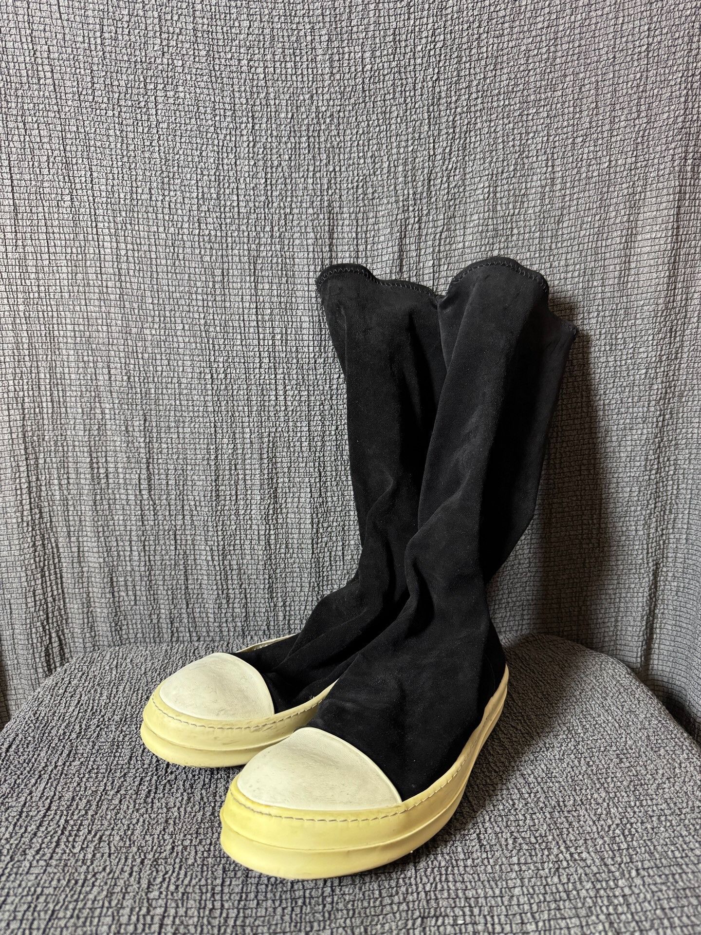 Rick Owens classic rick owens suede ankle boots Size US 8.5 / EU 41-42 - 2 Thumbnail