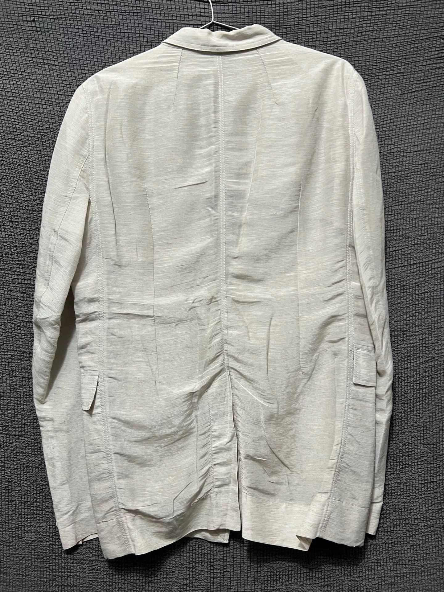 Rick Owens Rick Owens Silk Blend Suit Jacket Size US L / EU 52-54 / 3 - 4 Thumbnail
