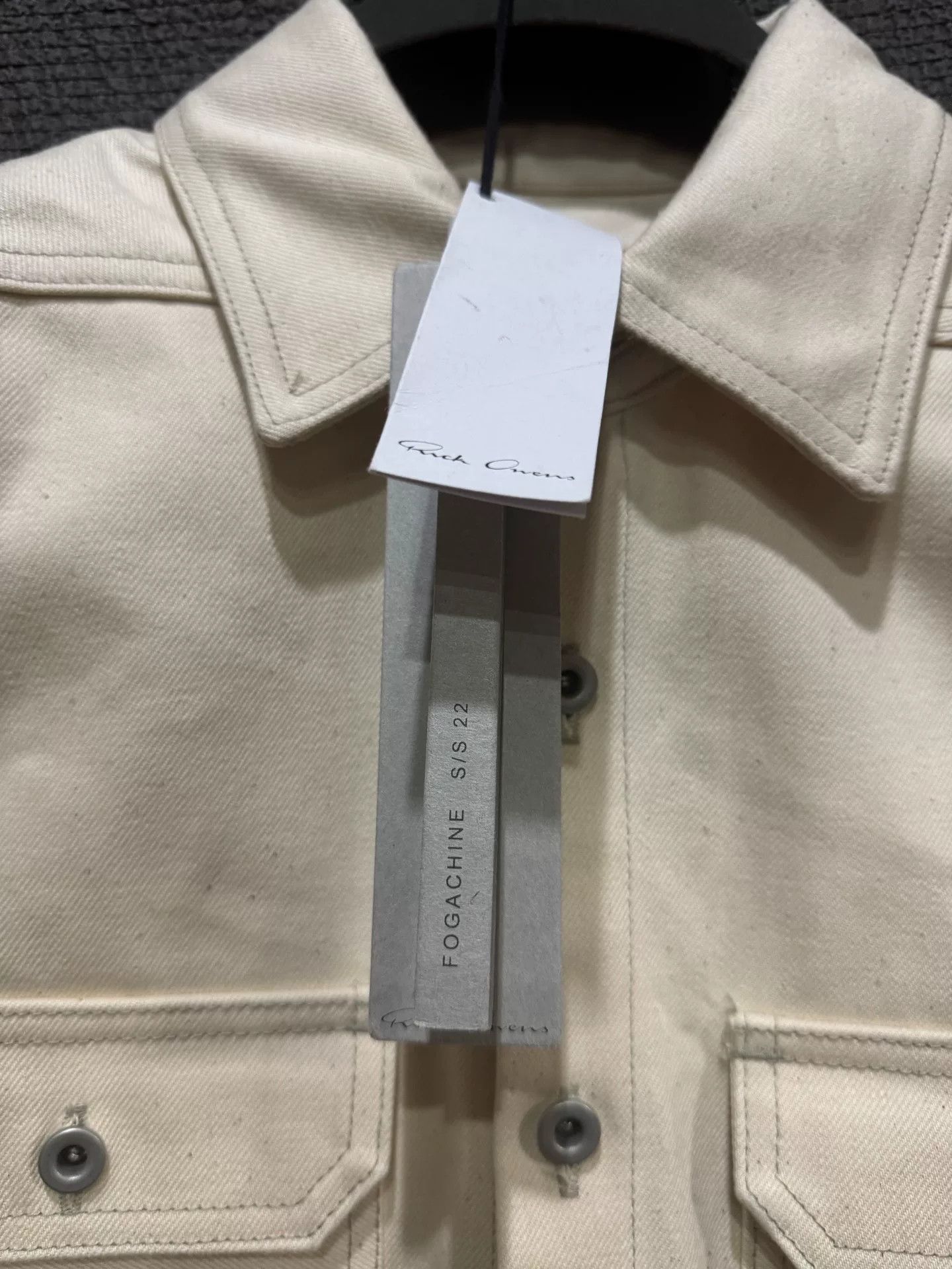 Rick Owens Rick Owens Heavyweight Denim Shirt Jacket Size US M / EU 48-50 / 2 - 6 Thumbnail