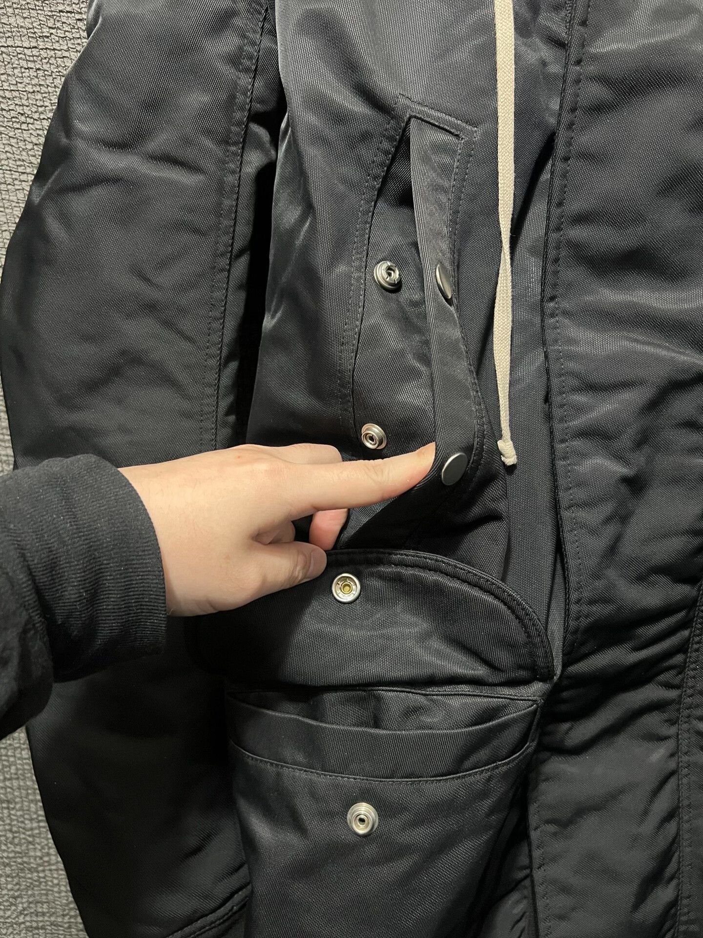 Rick Owens Rick Owens Nylon Bomber Jacket Size M Size US M / EU 48-50 / 2 - 4 Thumbnail