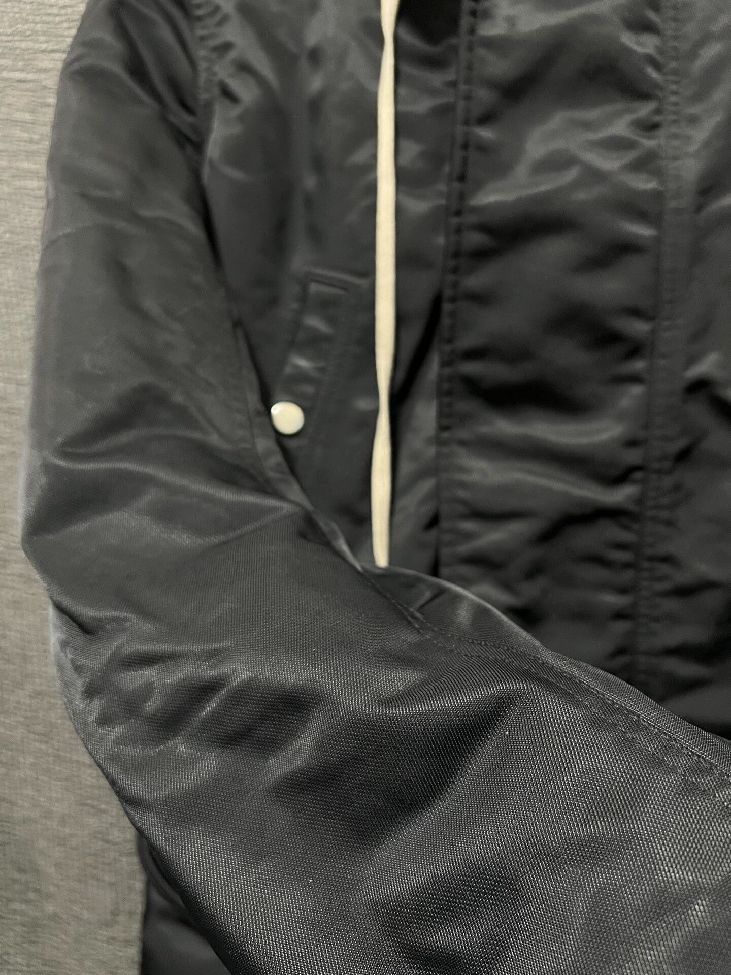 Rick Owens Rick Owens Nylon Bomber Jacket Size M Size US M / EU 48-50 / 2 - 5 Thumbnail