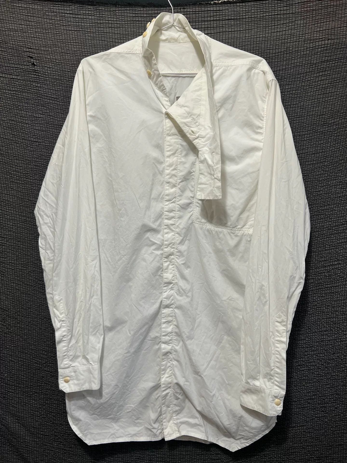 Rick Owens rick owens f/w14 moody irregular collar tank shirt Size US XXL / EU 58 / 5 - 3 Thumbnail