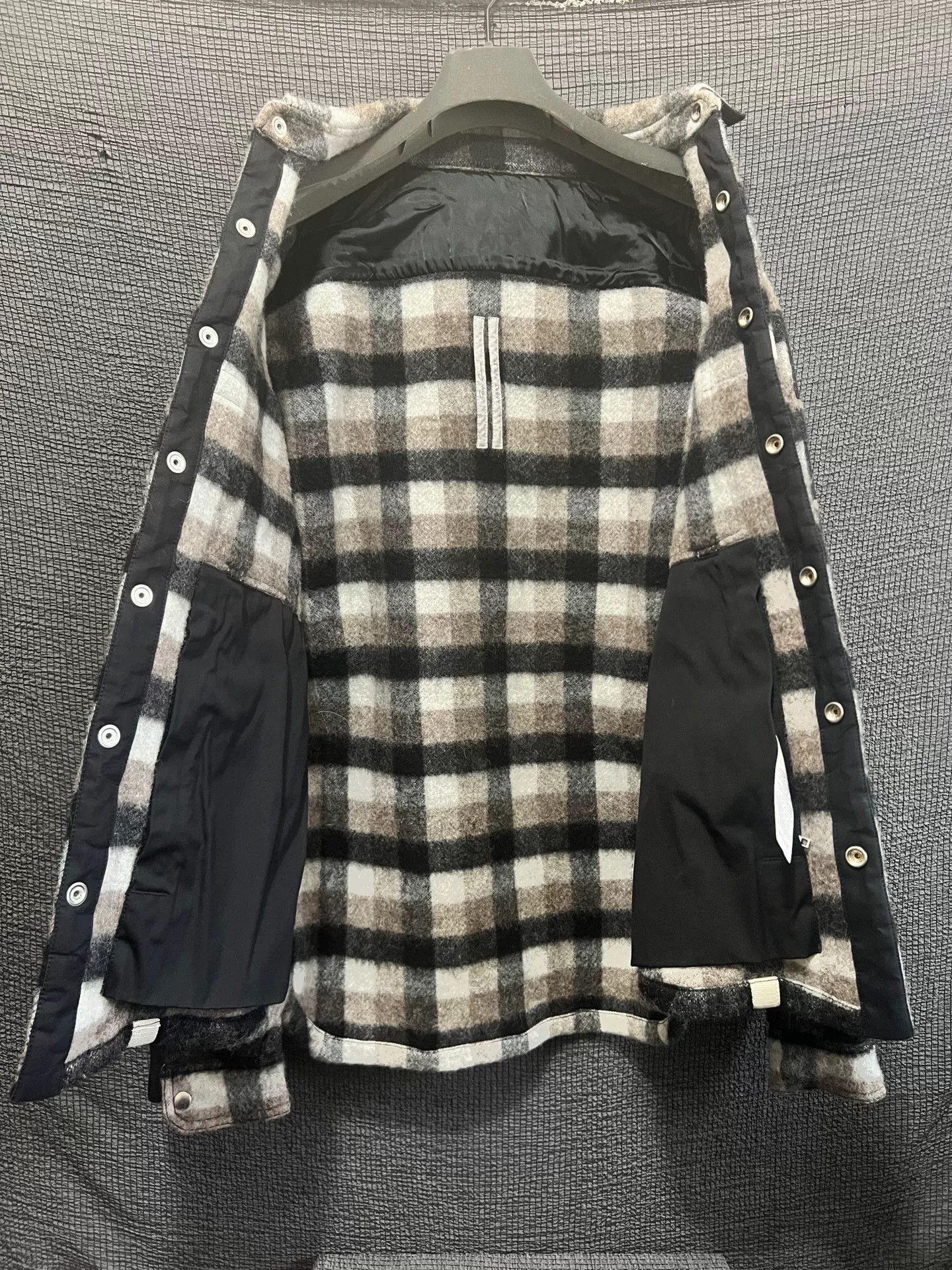Rick Owens Rick Owens Larry Season Wool Check Jacket Size US M / EU 48-50 / 2 - 7 Thumbnail