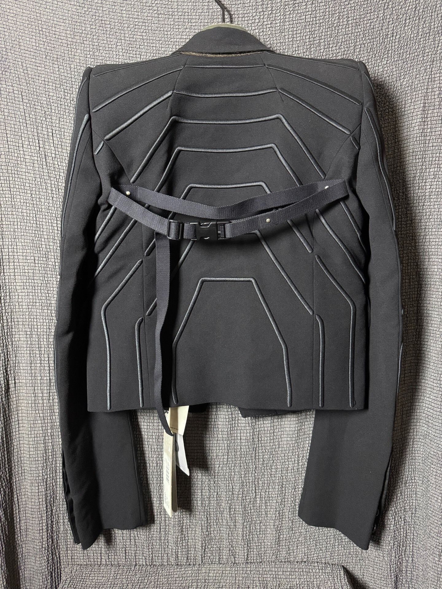 Rick Owens rick owens neue alice structured blazer jacket Size S / US 4 / IT 40 - 3 Thumbnail