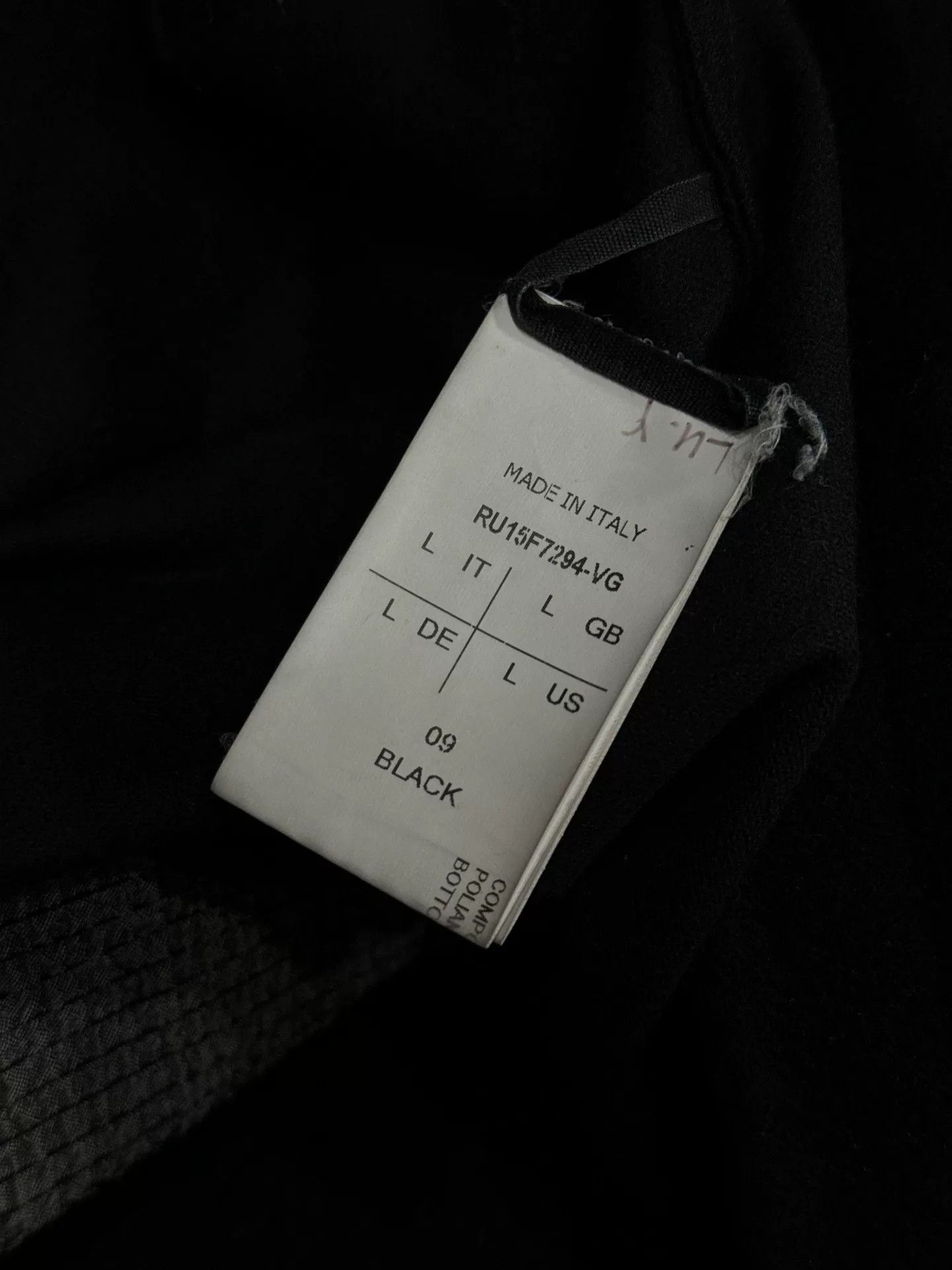 Rick Owens Rick Owens Irregular High Neck Wool Shirt Size US L / EU 52-54 / 3 - 9 Thumbnail