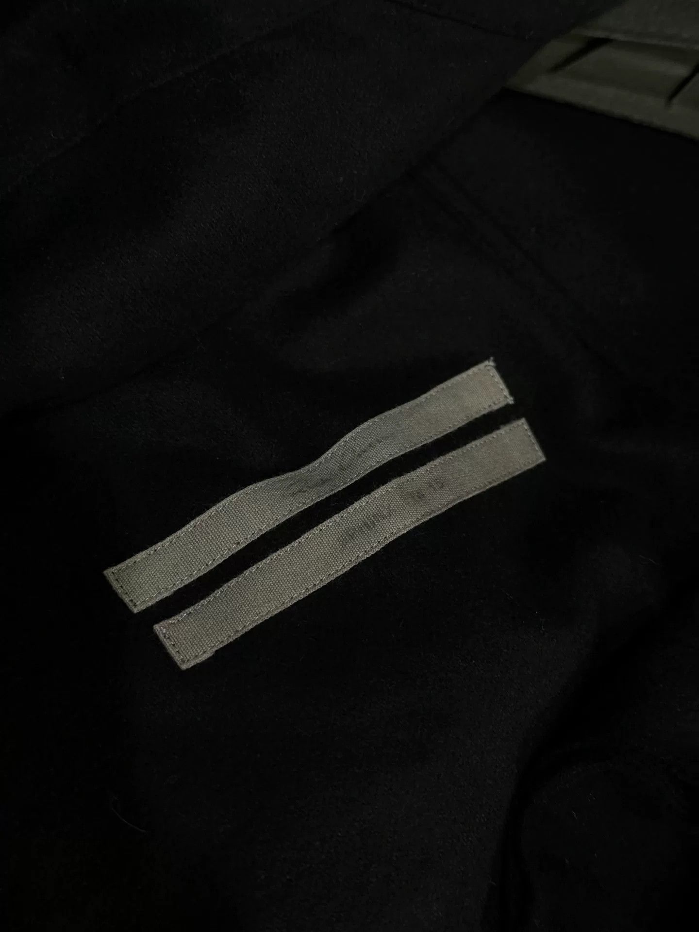 Rick Owens Rick Owens Irregular High Neck Wool Shirt Size US L / EU 52-54 / 3 - 8 Thumbnail