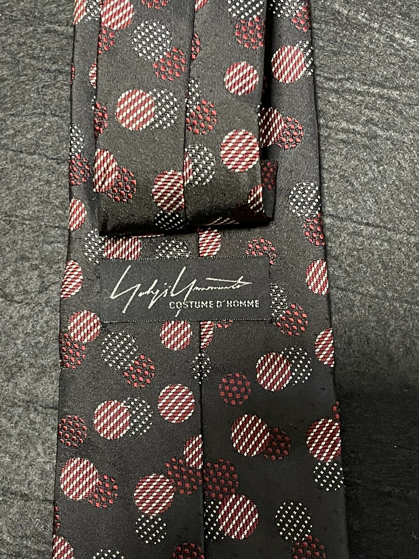 Yohji Yamamoto yohji yamamoto polka dot silk tie Size ONE SIZE - 3 Thumbnail