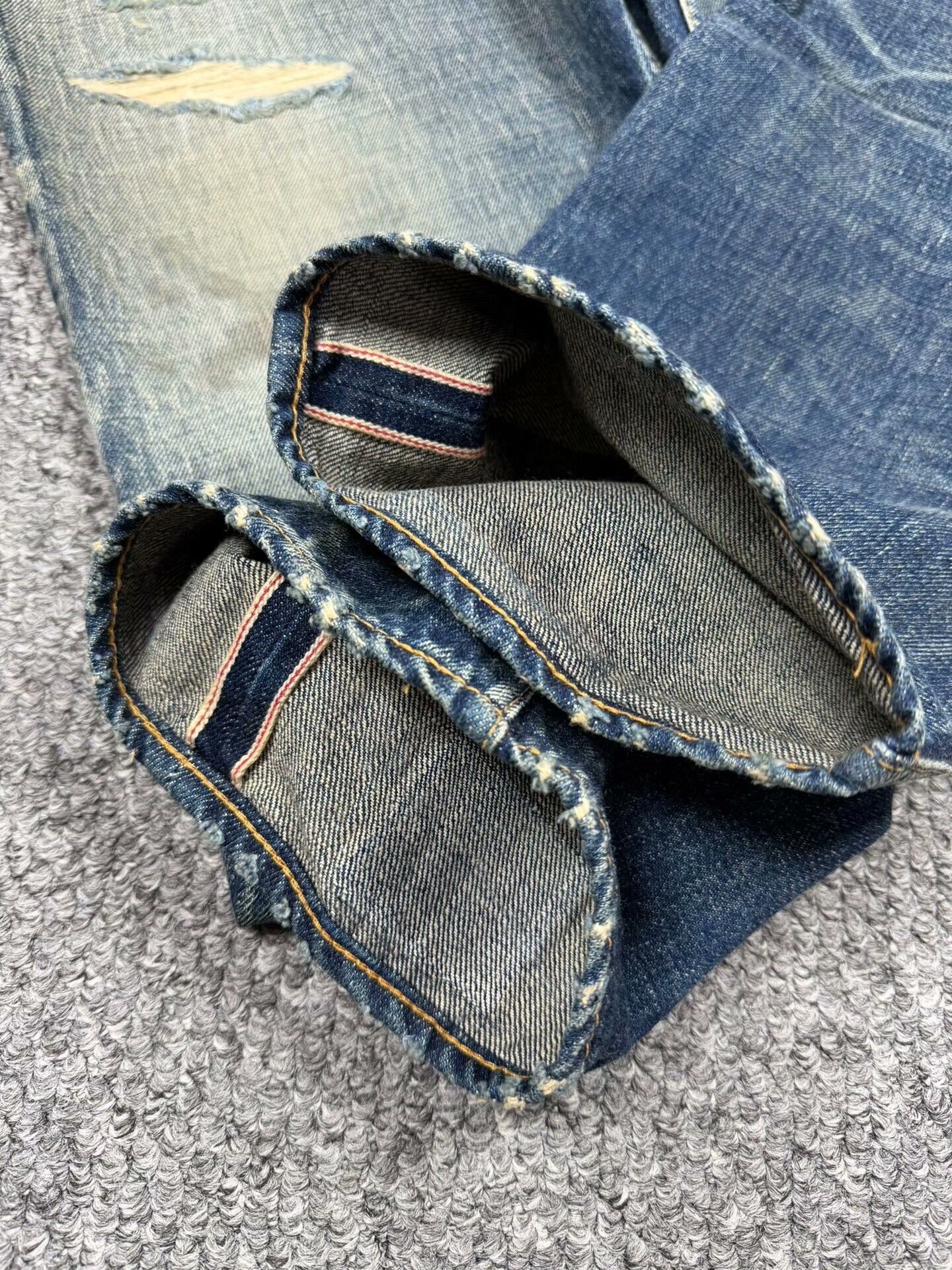 Madness madness distressed denim pants for casual styling Size US 32 / EU 48 - 7 Thumbnail