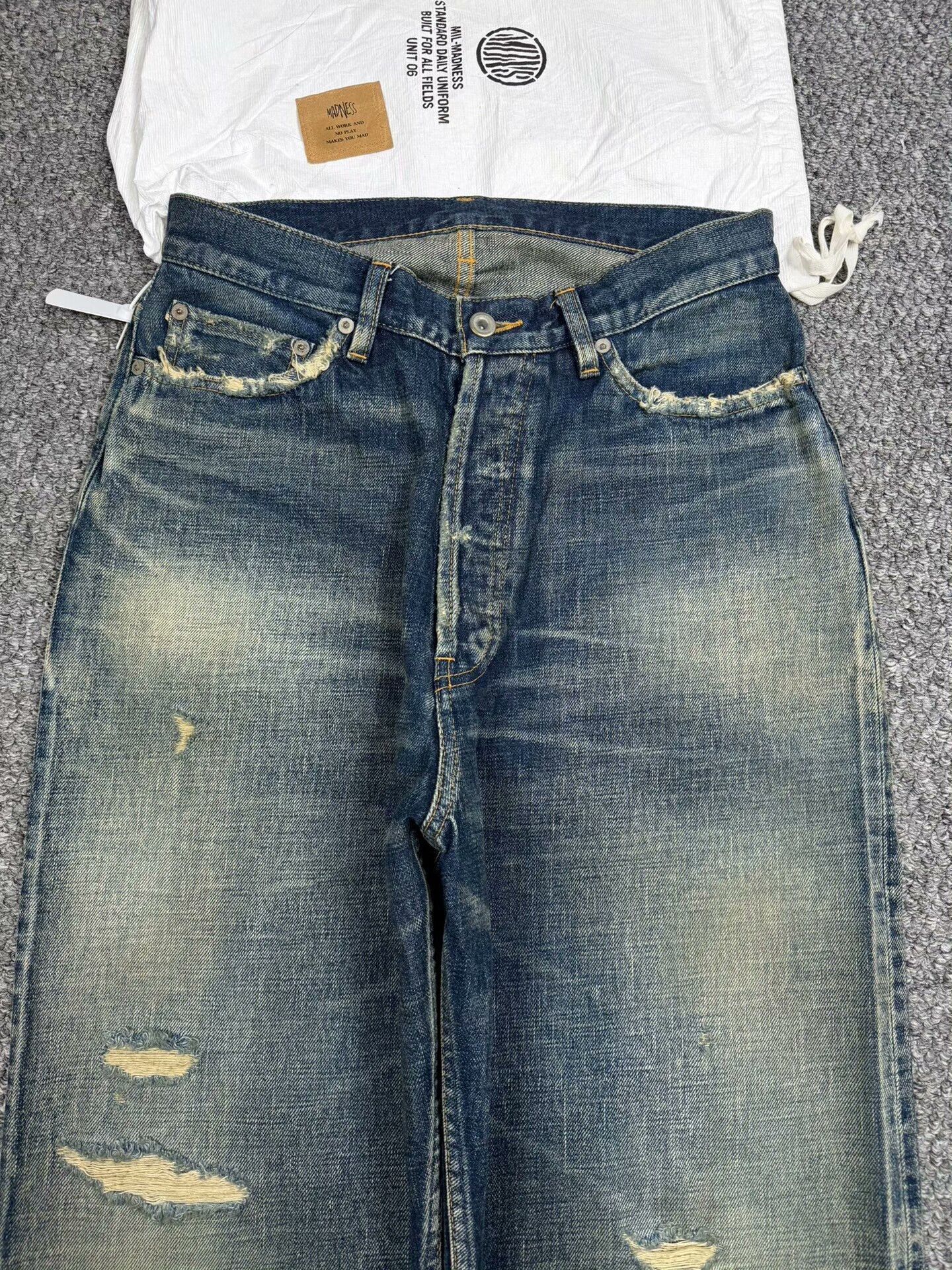 Madness madness distressed denim pants for casual styling Size US 32 / EU 48 - 4 Thumbnail