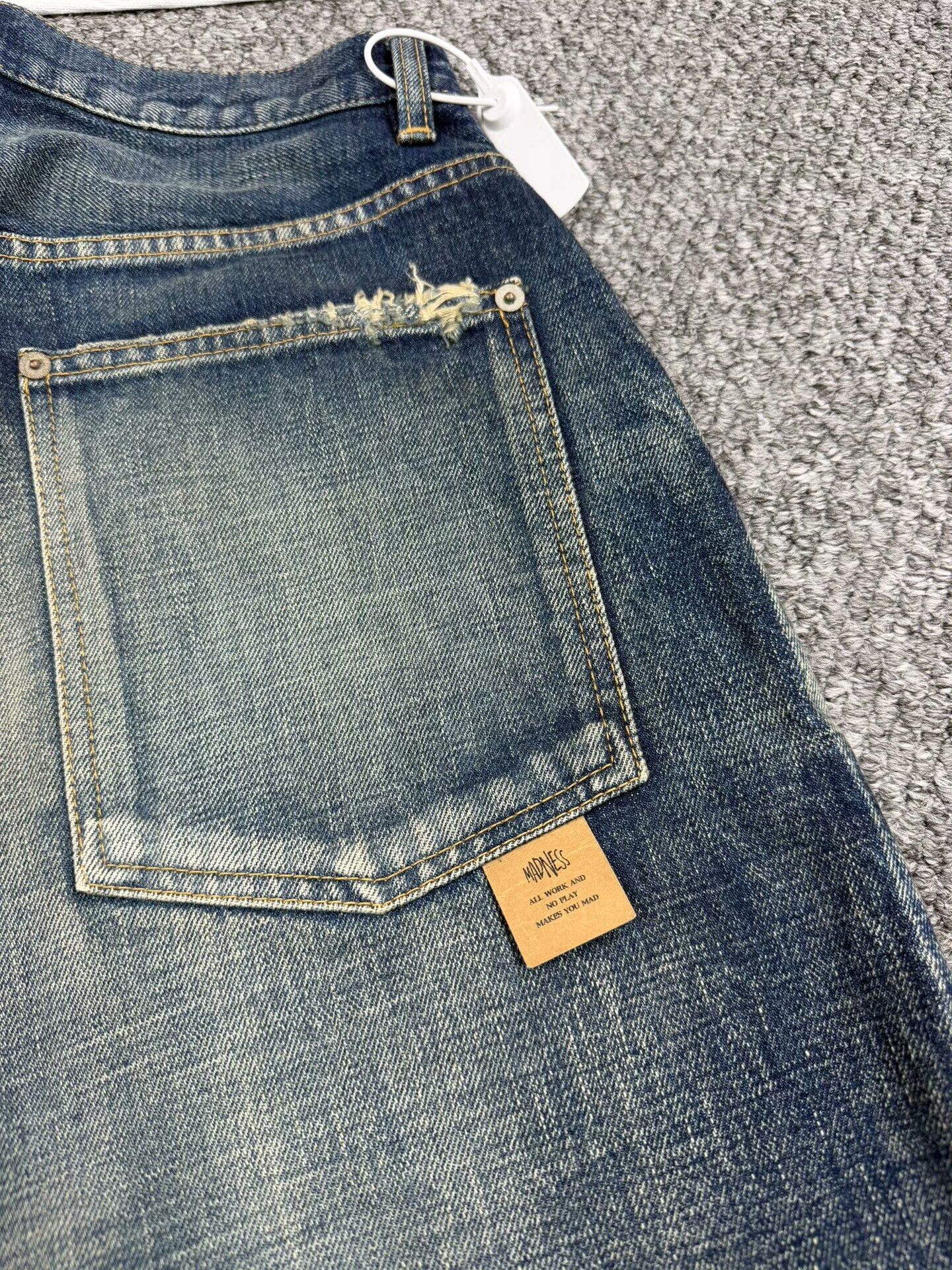 Madness madness distressed denim pants for casual styling Size US 32 / EU 48 - 6 Thumbnail
