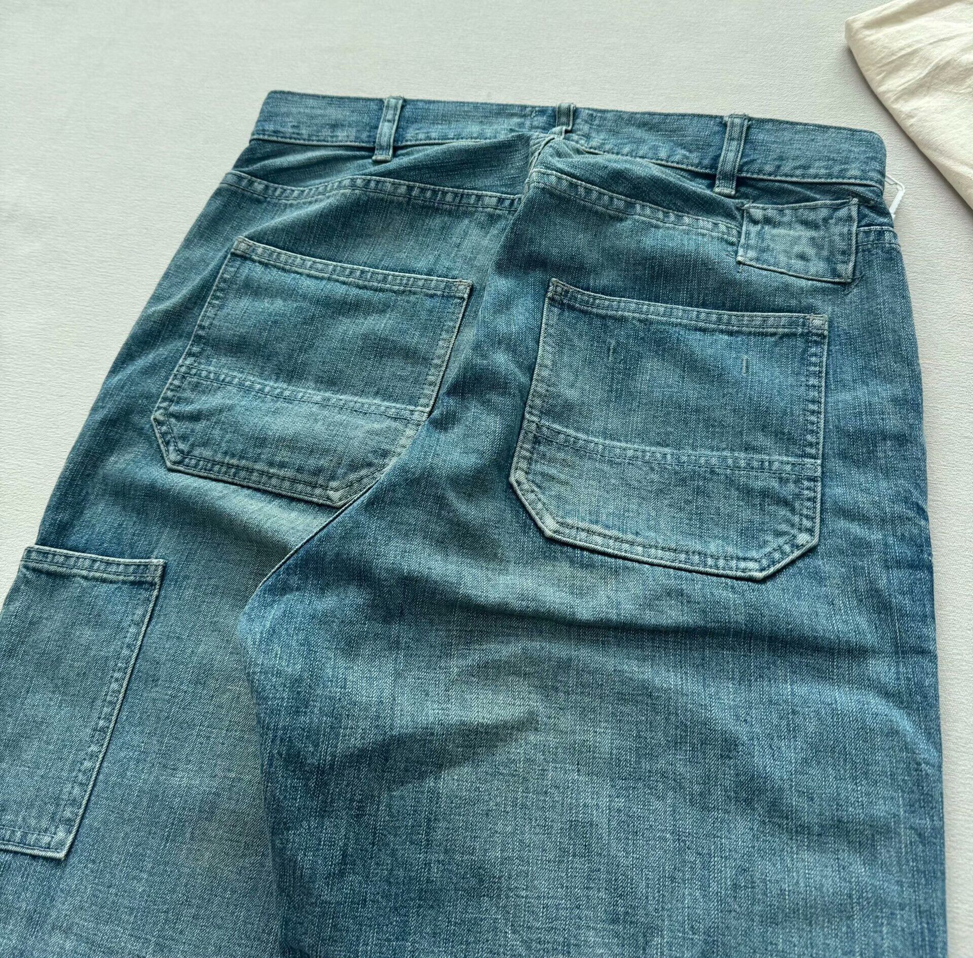 Madness madness double knee denim work pants Size US 31 - 6 Thumbnail