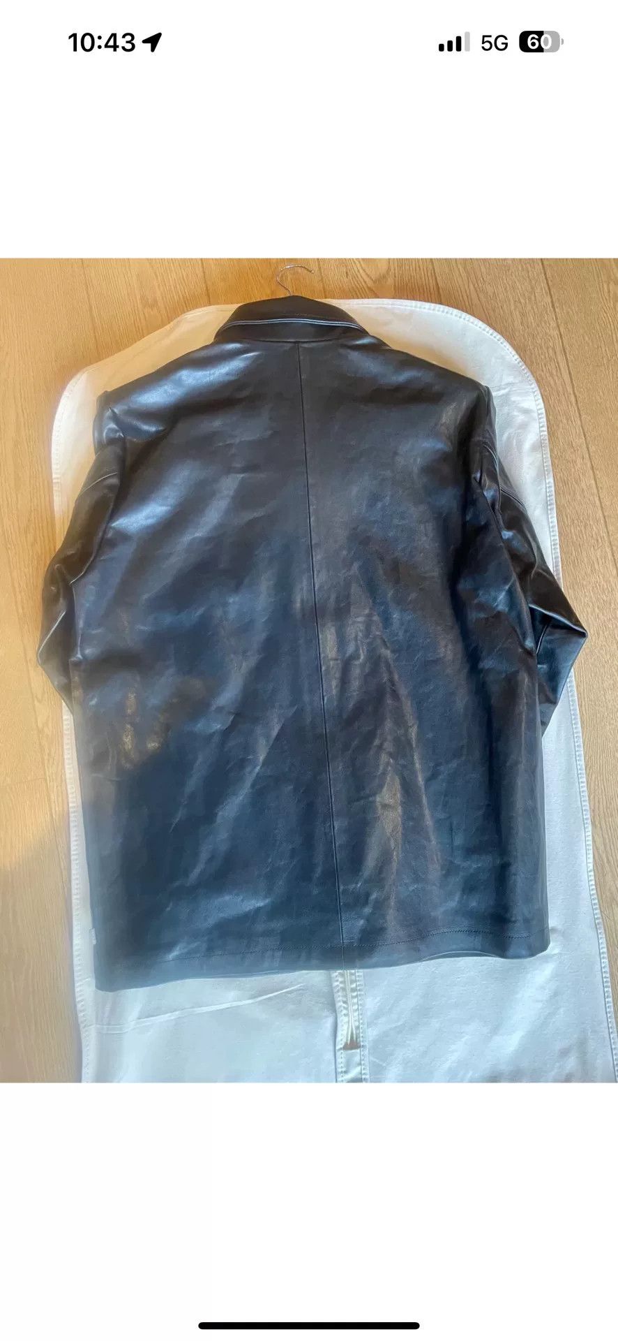 JJJJound JJJJound Leather Jacket Limited Edition Size US M / EU 48-50 / 2 - 2 Thumbnail