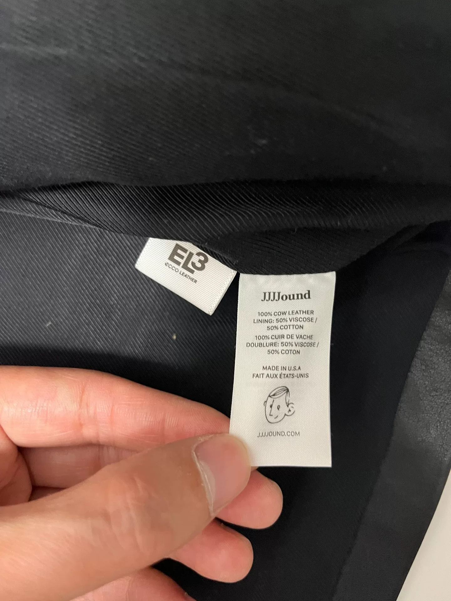 JJJJound JJJJound Leather Jacket Limited Edition Size US M / EU 48-50 / 2 - 6 Thumbnail