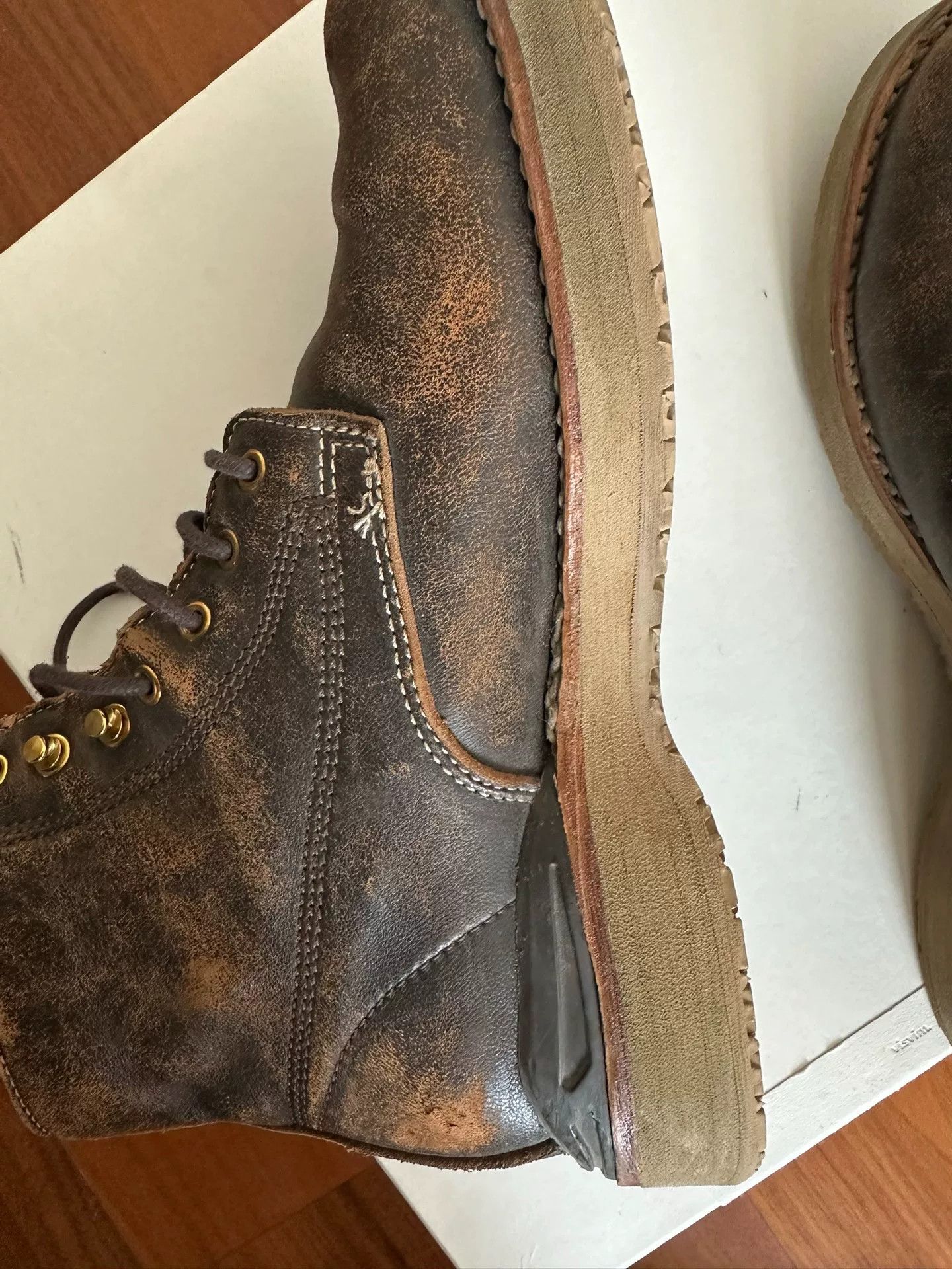 Visvim visvim 22aw virgil boots folk deep brown Size US 9 / EU 42 - 7 Thumbnail