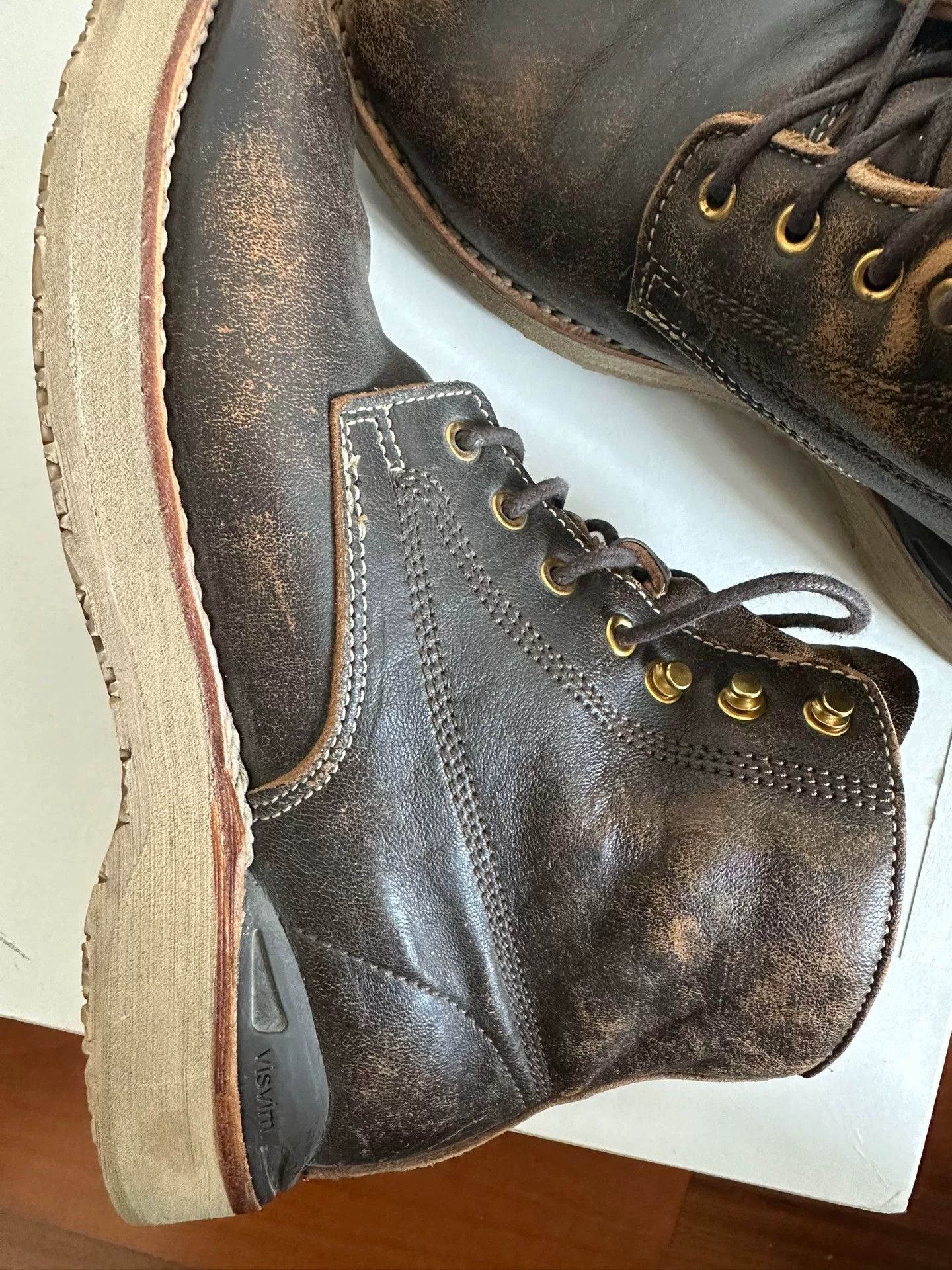 Visvim visvim 22aw virgil boots folk deep brown Size US 9 / EU 42 - 6 Thumbnail