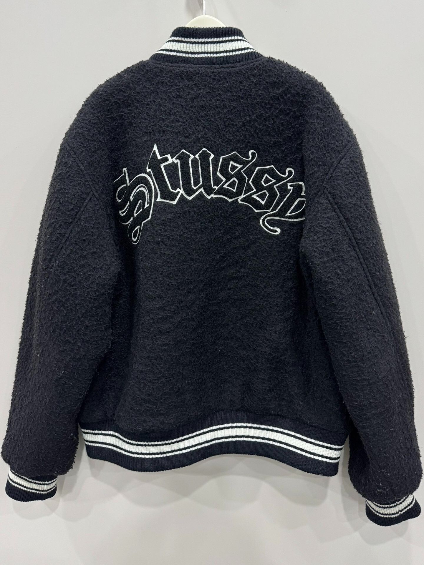 Stussy stussy wool embroidered bomber jacket size L Size US L / EU 52-54 / 3 - 2 Thumbnail